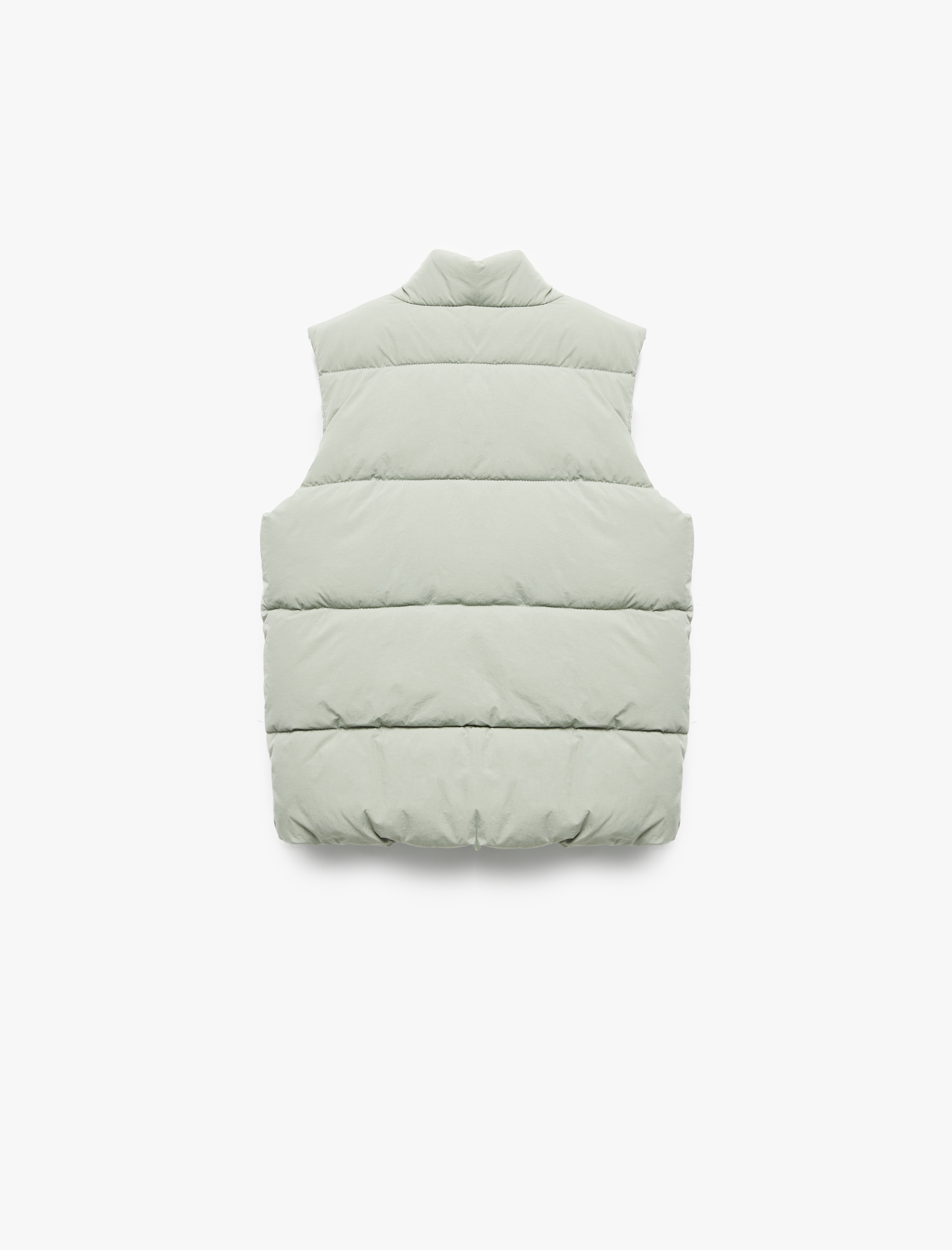  Erkek Bebek Dik Yaka Kolsuz Fermuarlı Cep Detaylı Şişme Yelek