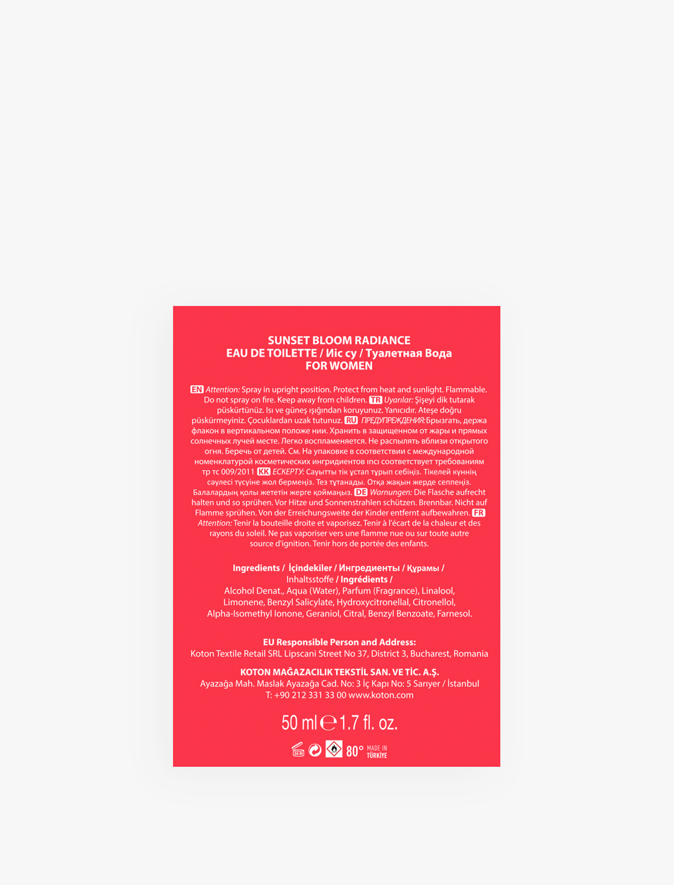  Kadın Parfüm Sunset Bloom Radiance 50 ML