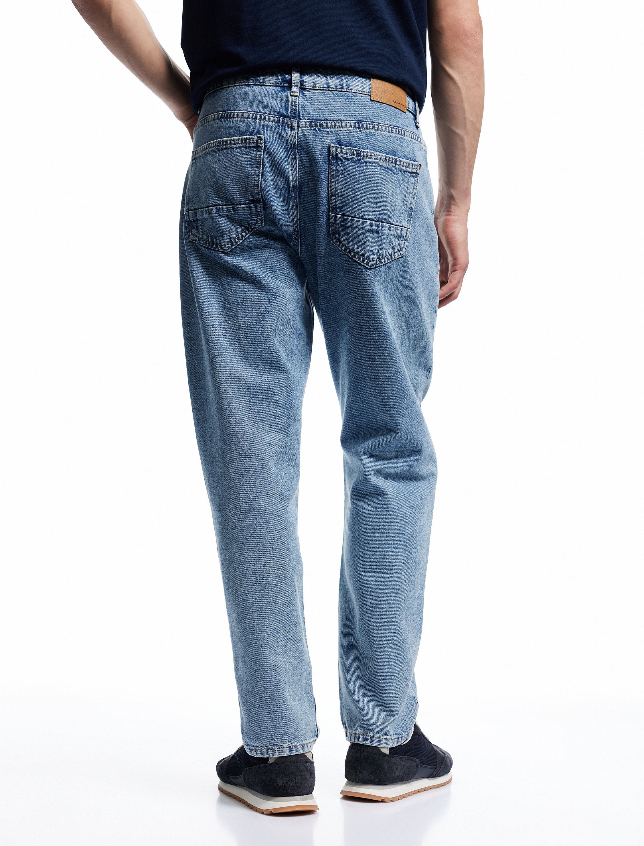  Pamuklu Normal Bel 90's Straight Fit Jean Pantolon - Korban Jean