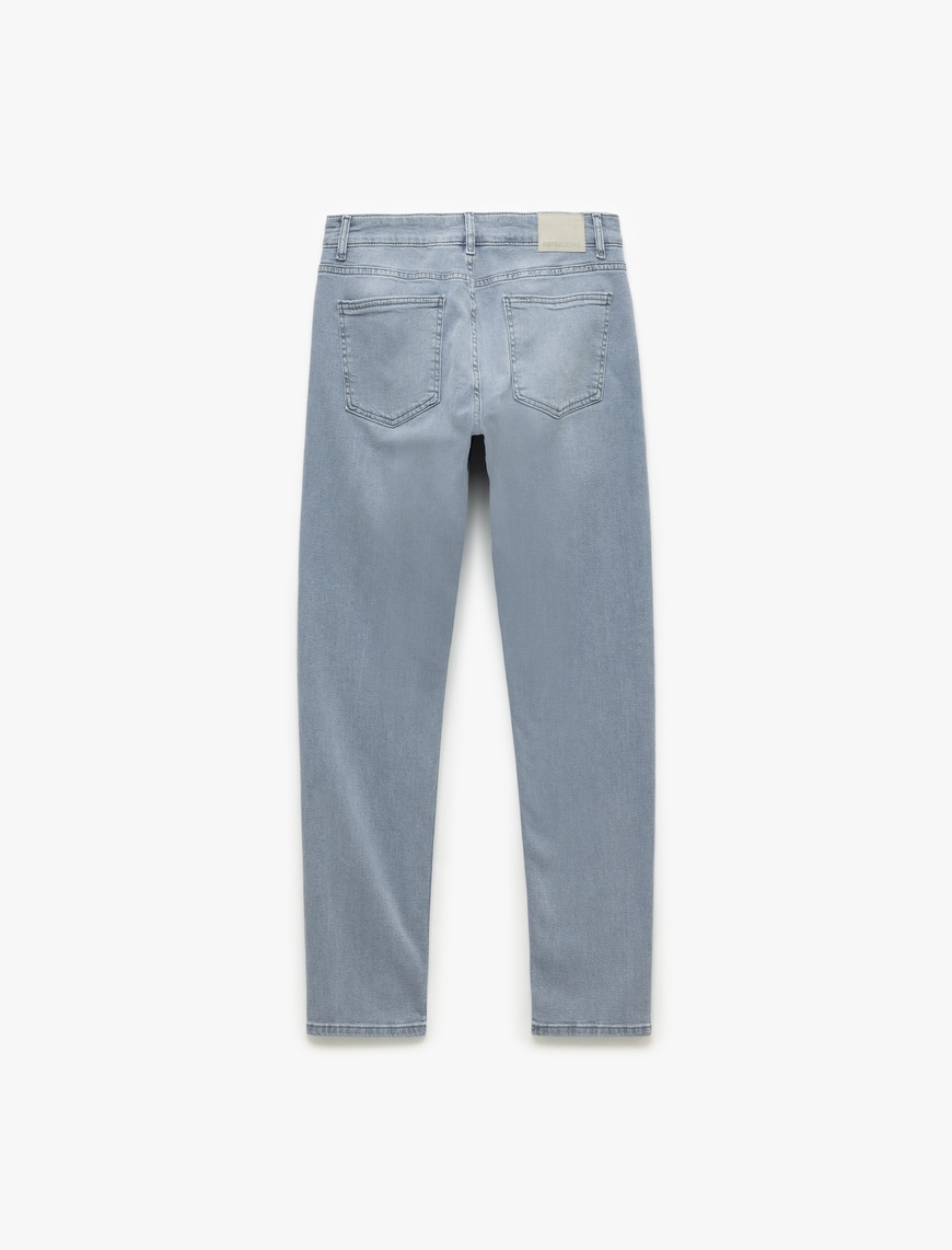   Normal Bel Pamuklu Skinny Fit Jean Pantolon - Michael Jean