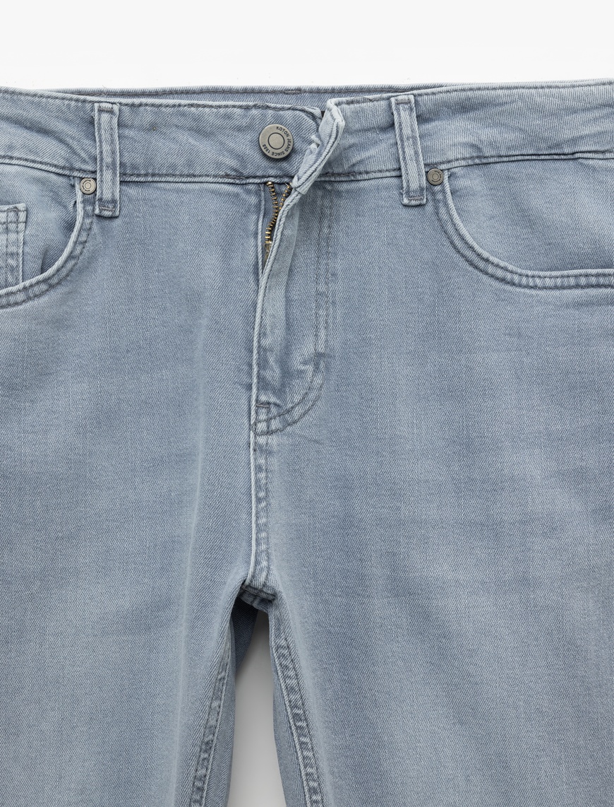   Normal Bel Pamuklu Skinny Fit Jean Pantolon - Michael Jean