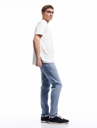 Normal Bel Pamuklu Skinny Fit Jean Pantolon - Michael Jean