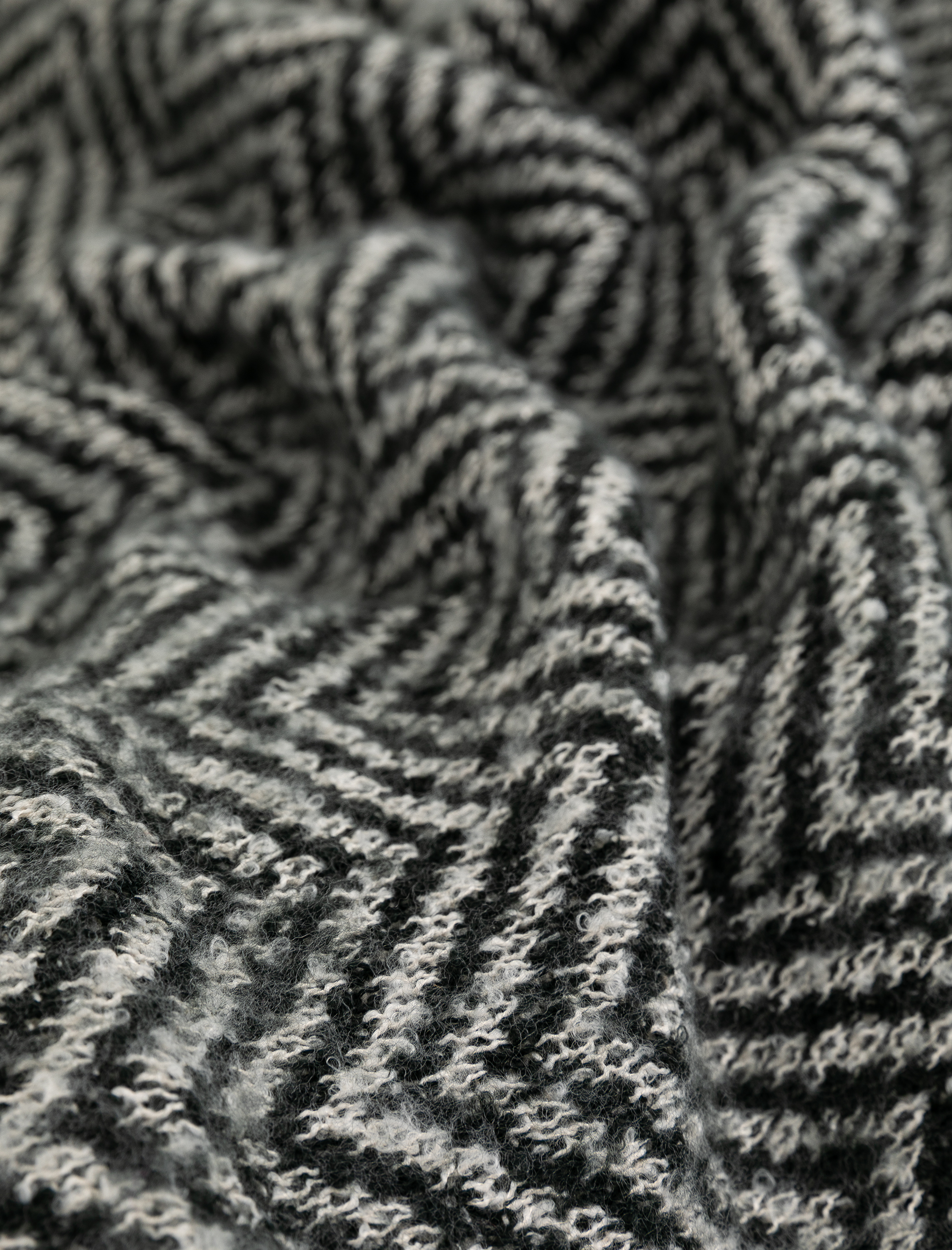  Kadın Balık Sırtı Desenli Uzun Atkı