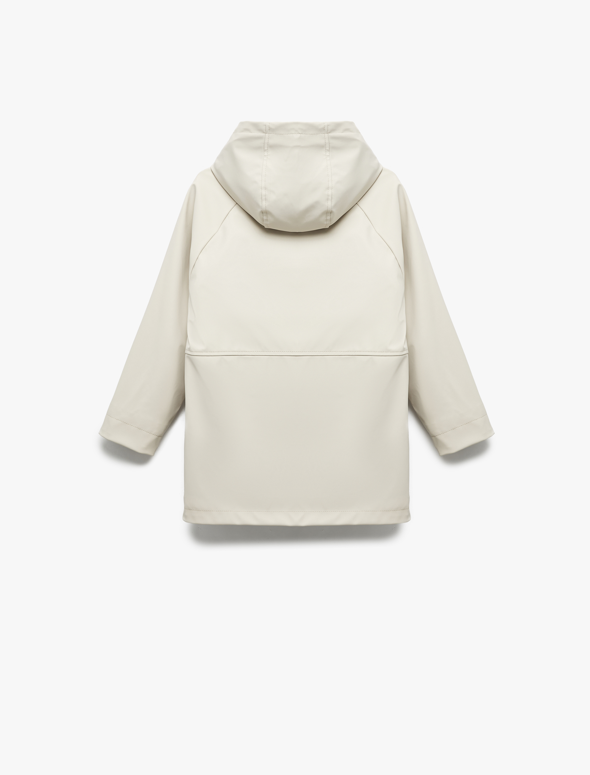  Erkek Bebek Uzun Kollu Kapaklı Cepli Fermuarlı Kapşonlu Yağmurluk