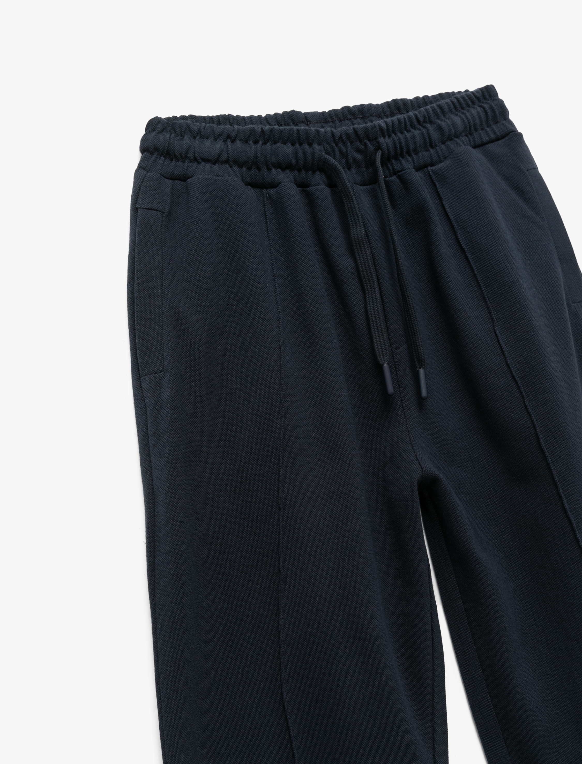  Erkek Çocuk Pamuklu Cep Detaylı Basic Okul Eşofman Altı