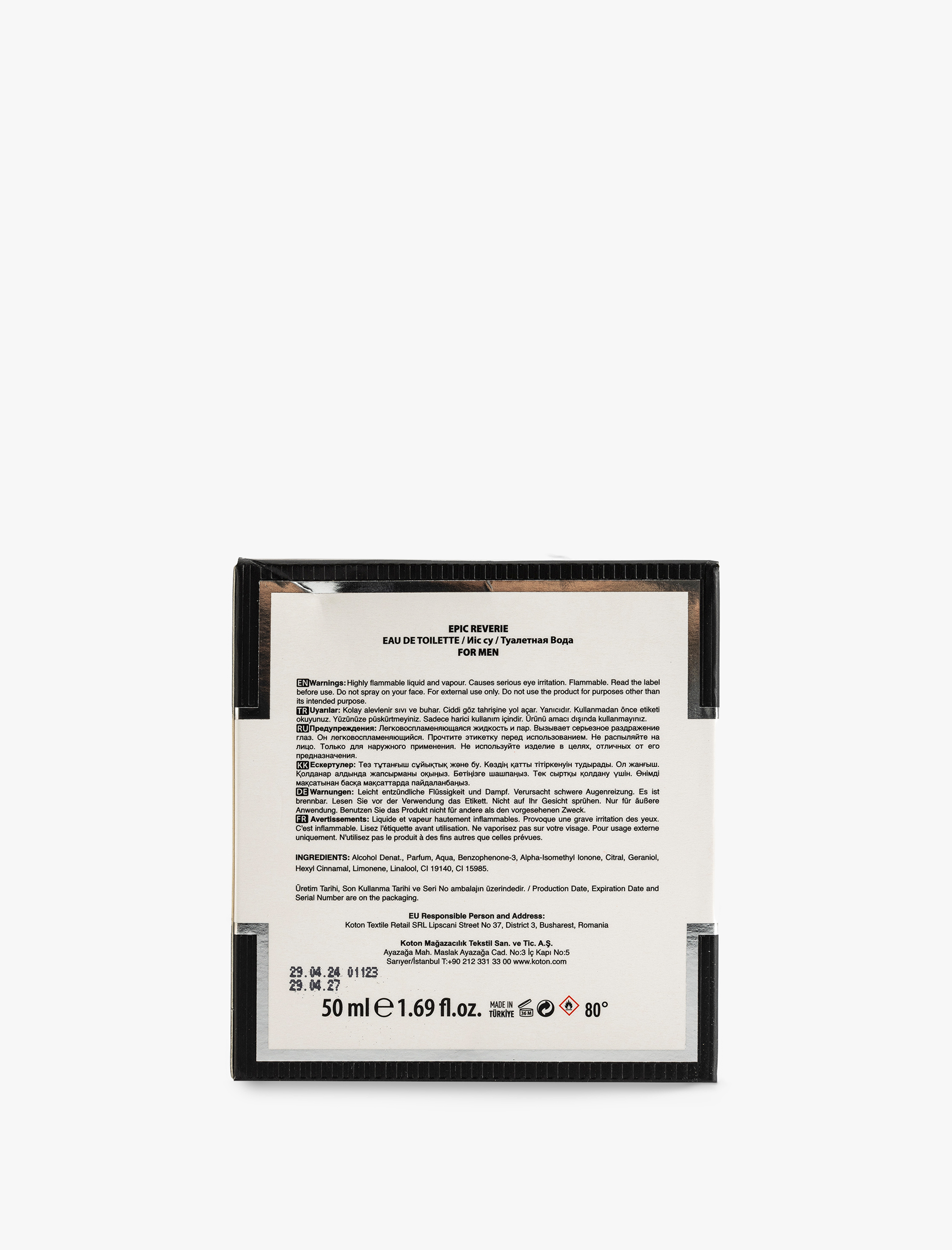  Erkek Parfüm Epic Reverie 50 ML