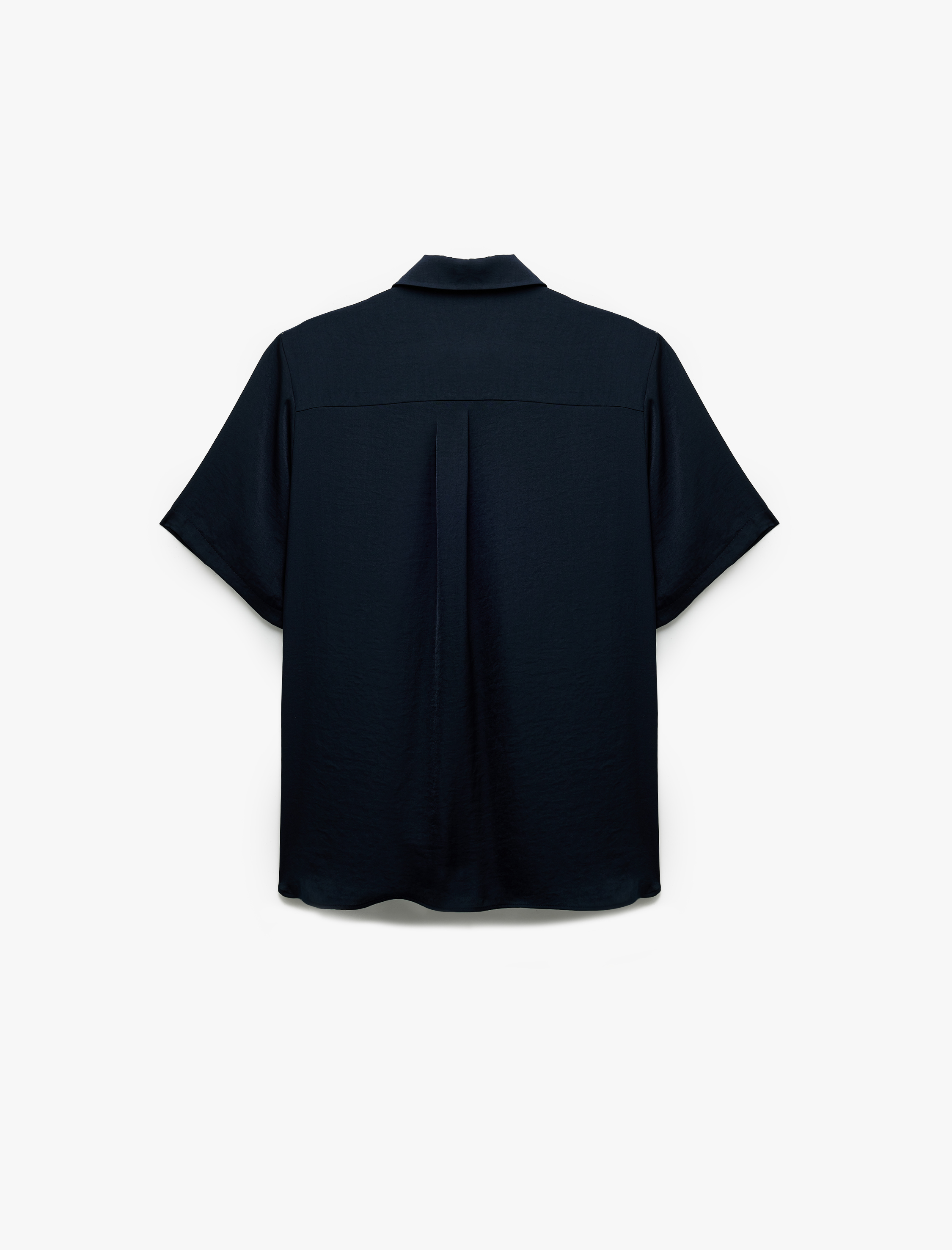   Aerobin Kumaş  Klasik Yaka Kısa Kollu Gömlek