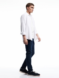 Normal Bel Cep Detaylı Skinny Fit Jean Pantolon - Michael Jean