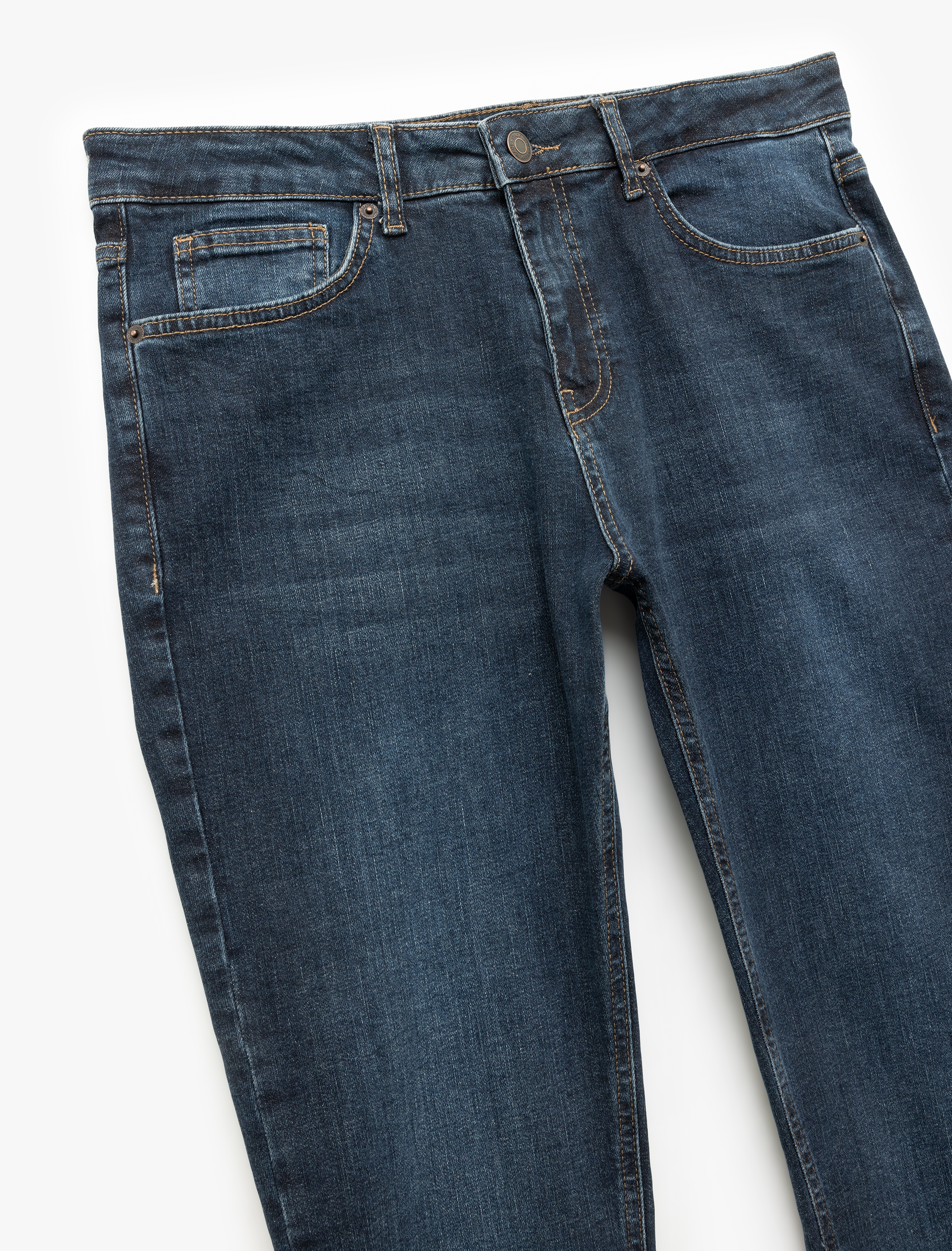   Normal Bel Cep Detaylı Skinny Fit Jean Pantolon - Michael Jean
