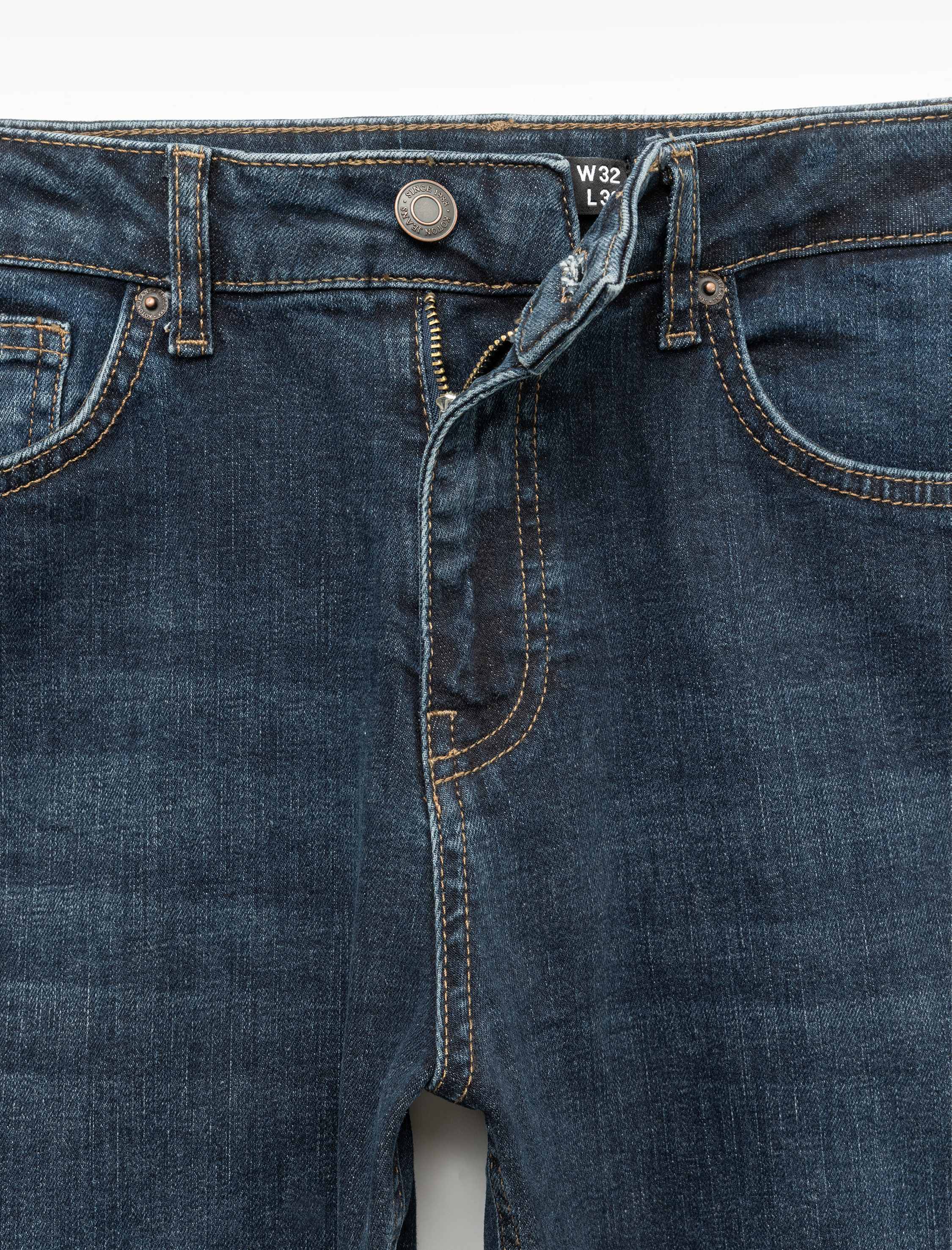   Normal Bel Cep Detaylı Skinny Fit Jean Pantolon - Michael Jean