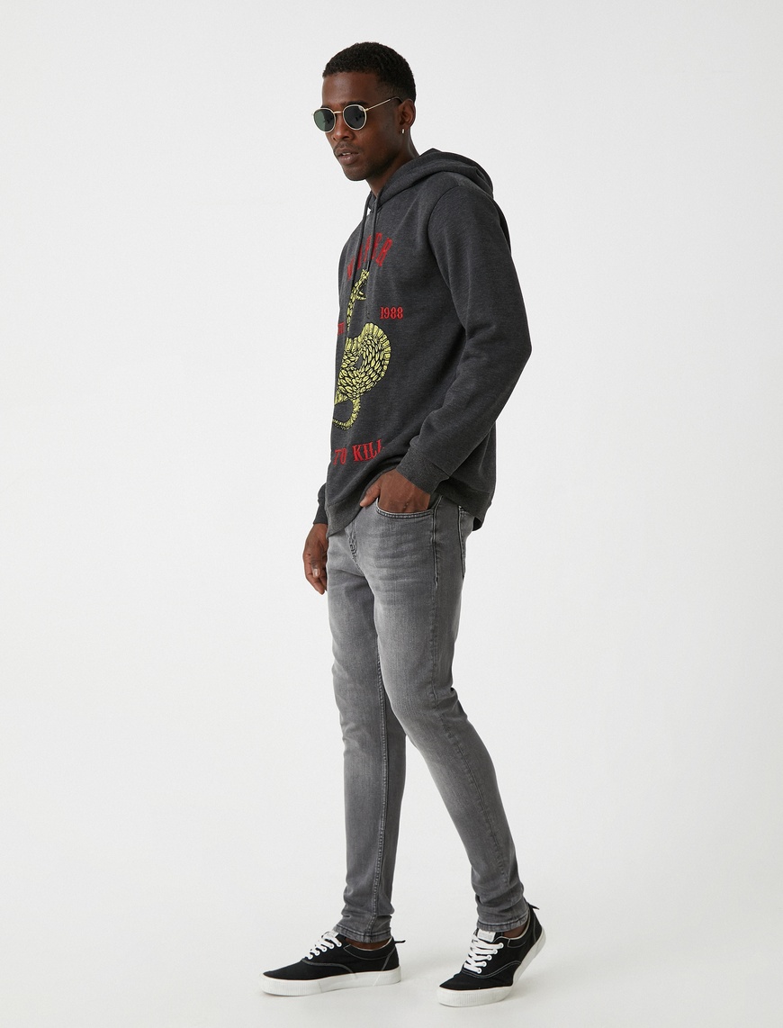   Skinny Fit Kot Pantolon - Michael Jean