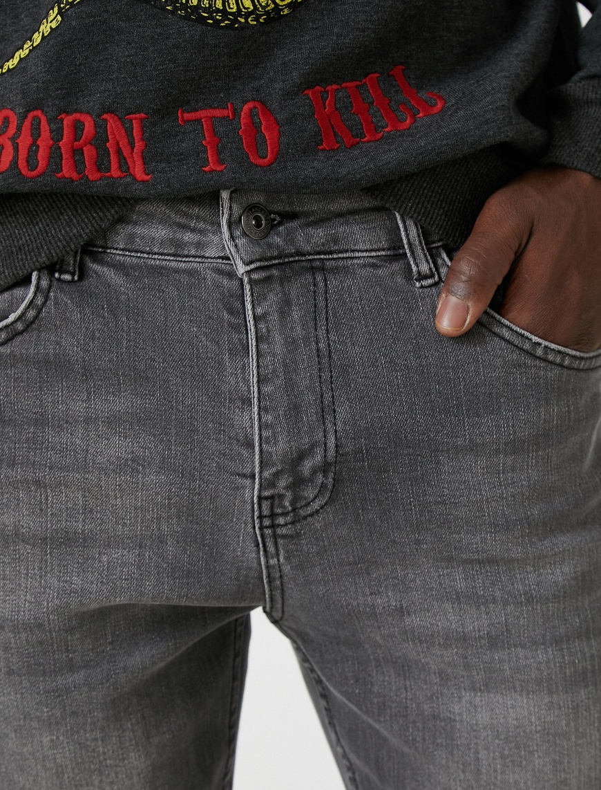   Skinny Fit Kot Pantolon - Michael Jean