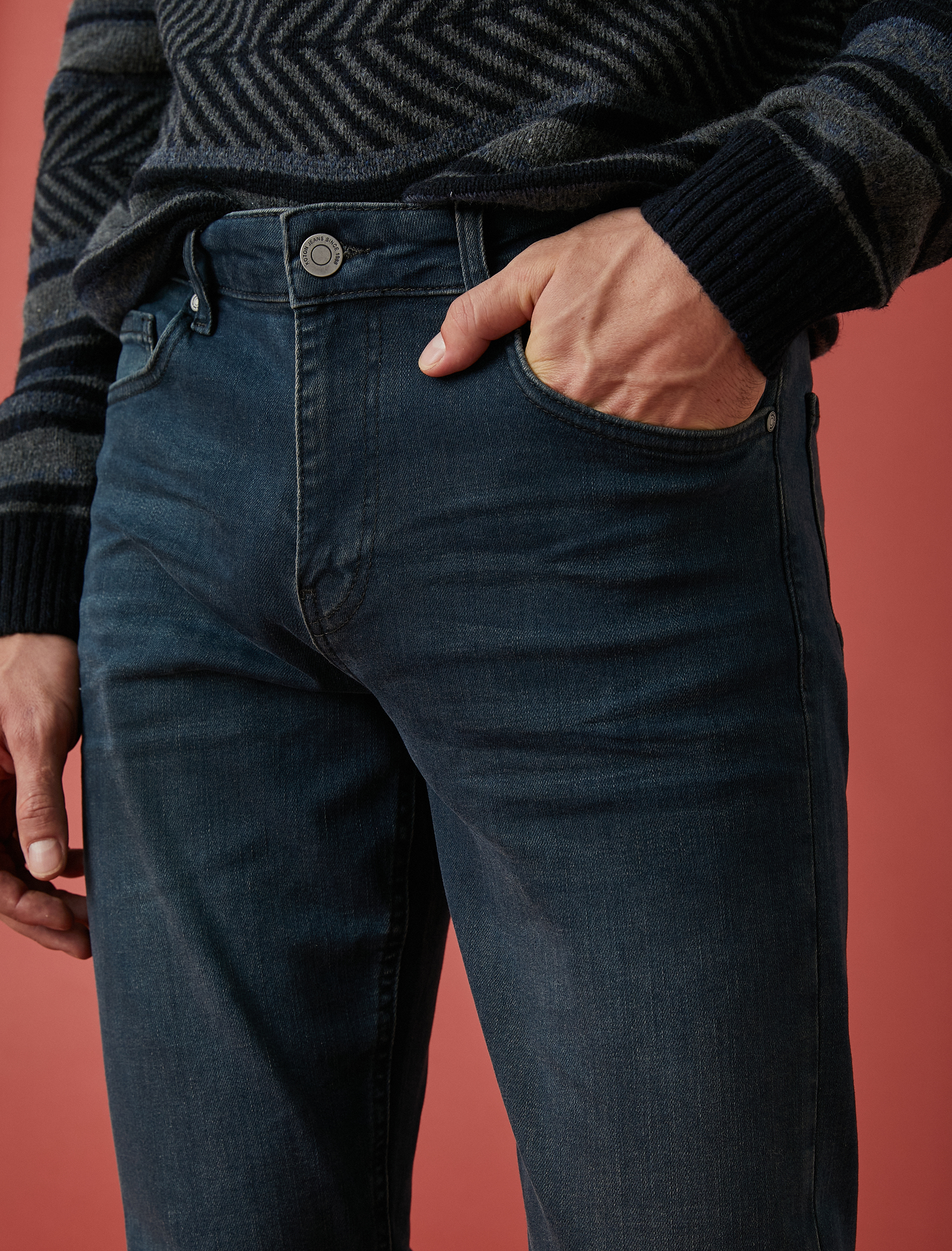   Slim Fit Premium Kot Pantolon - Brad Jean