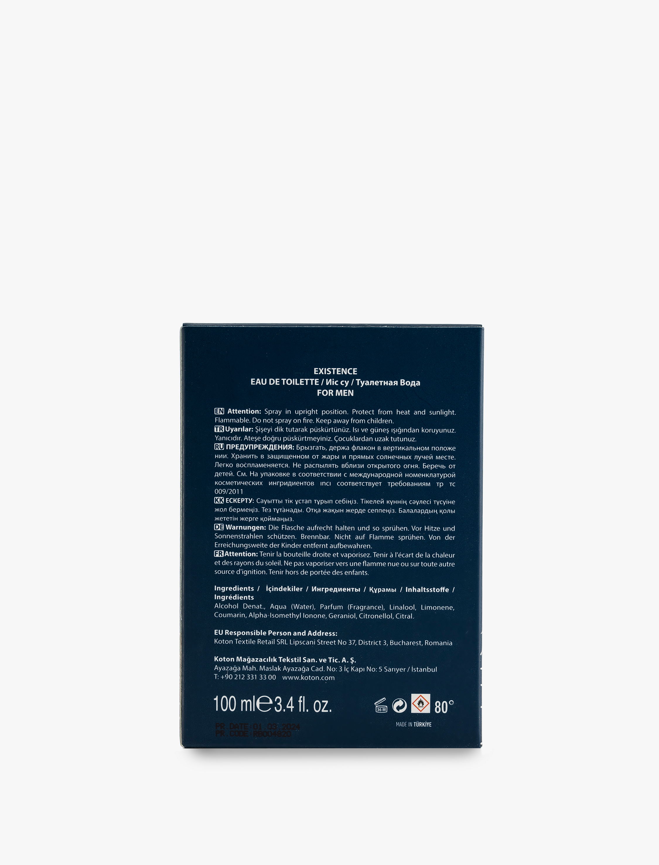  Erkek Parfüm Existence 100 ML