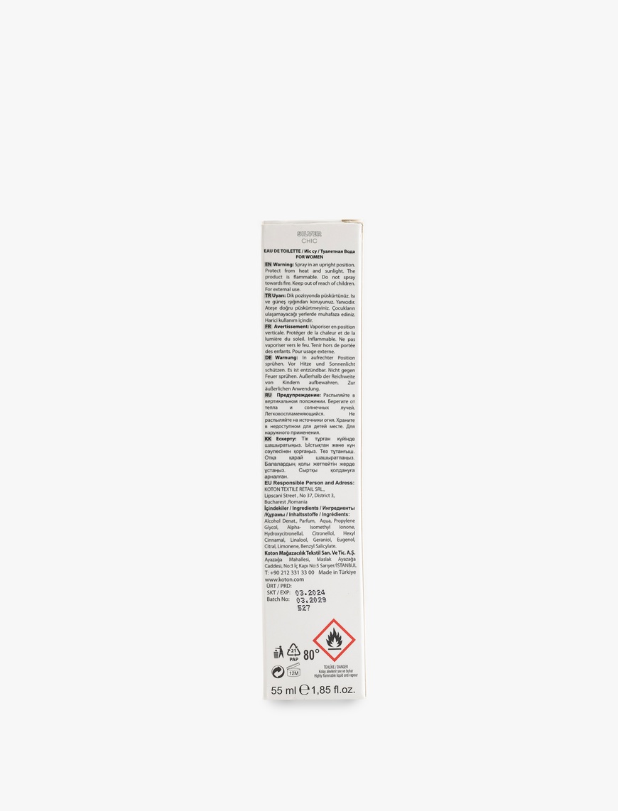  Kadın Parfüm Silver Chic 55ML