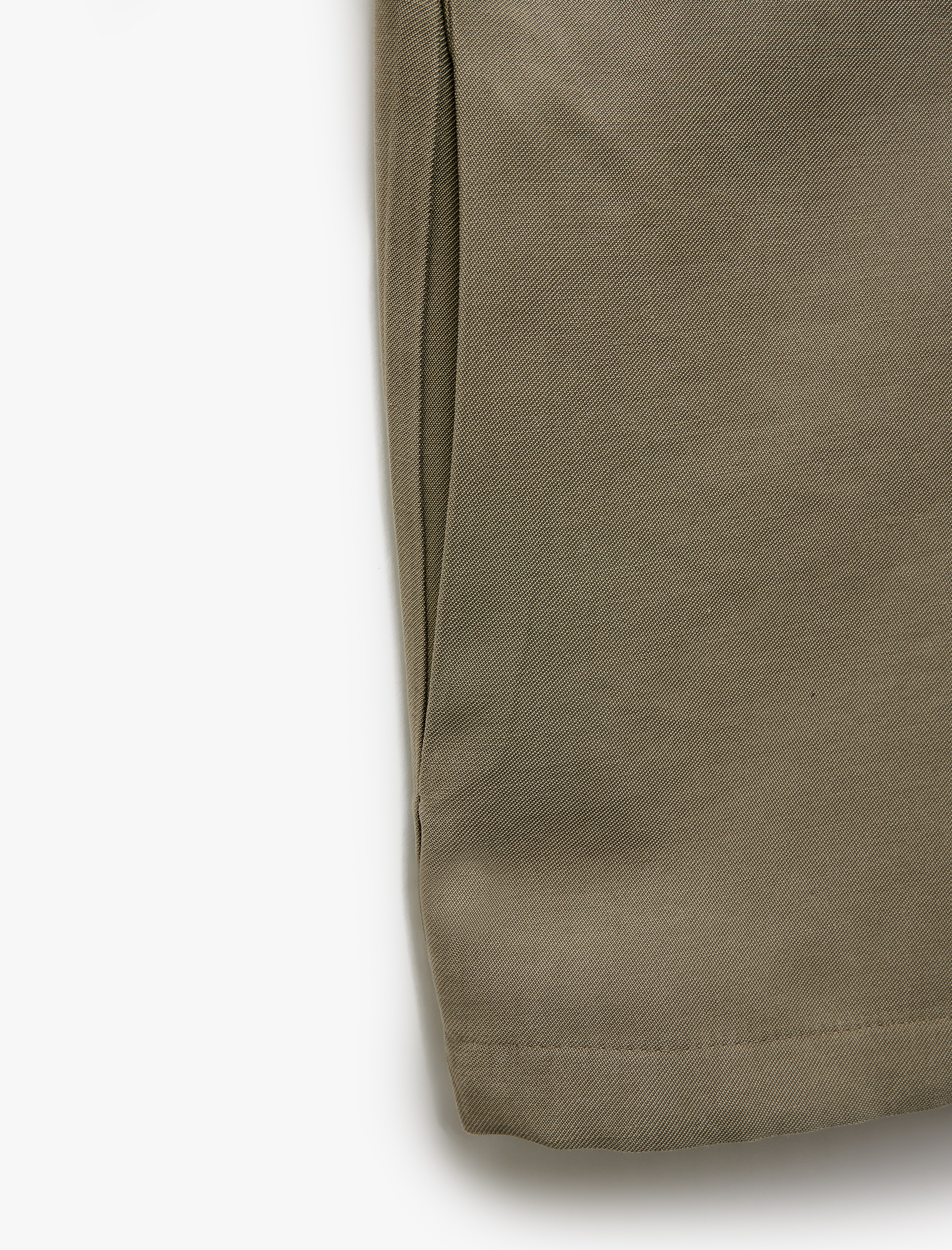   Gizli Cepli Viskon 3/4 Kol Oversize Kimono