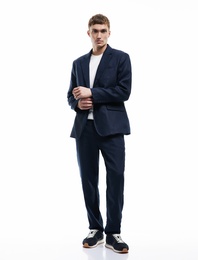 Straight Fit Cep Detaylı Keten Chino Pantolon