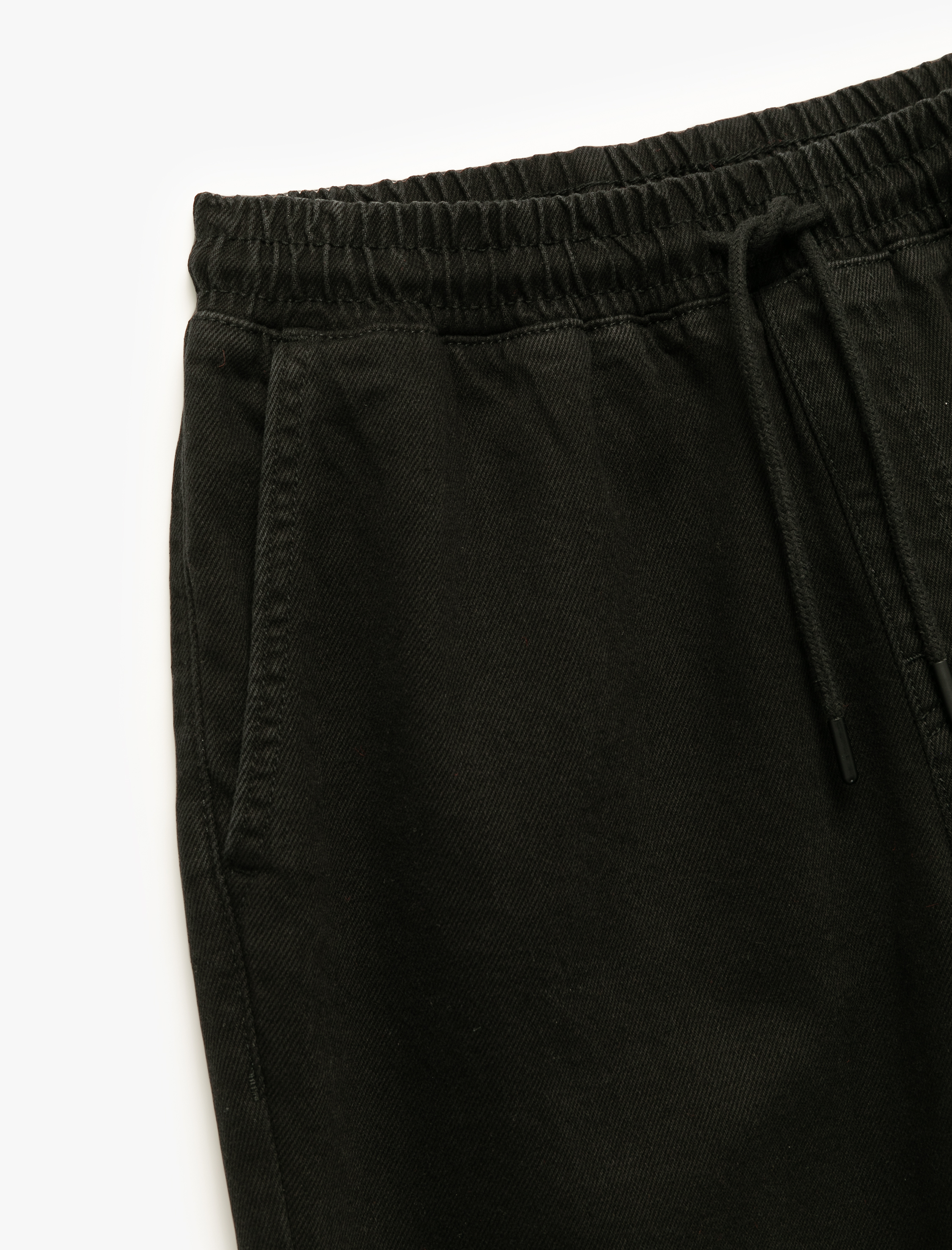   Pamuklu Regular Fit Beli Bağcıklı Jean Pantolon