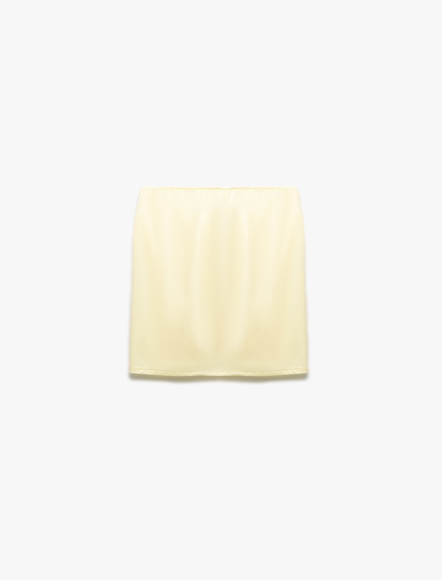   Koton X Sibil Çetinkaya - Drape Detaylı Büzgülü Mini Pareo Etek