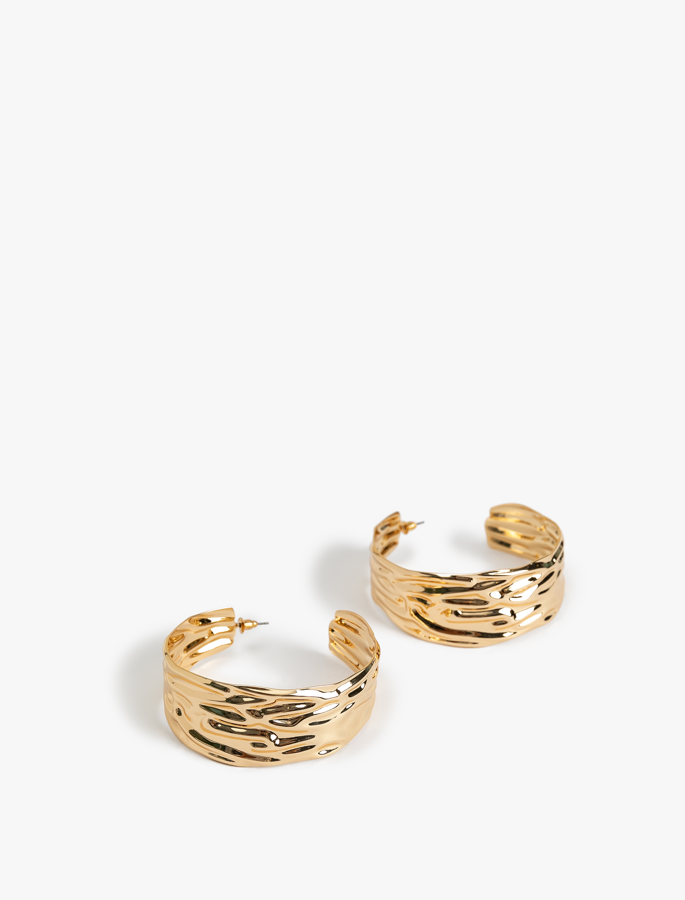  Kadın Dokulu Çelik Halka Küpe