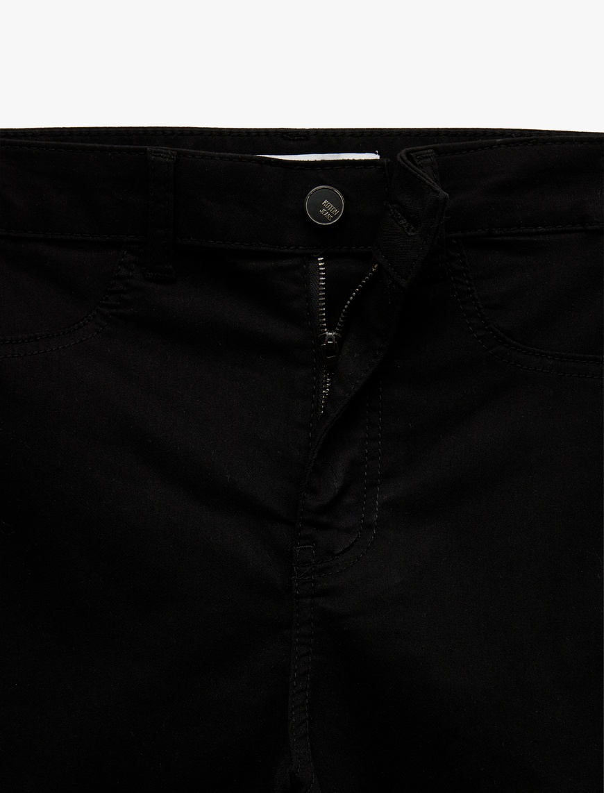  Yüksek Bel Dar Paça Skinny Fit Toparlayıcı Kot Pantolon - Skinny Push Up Fit Jean