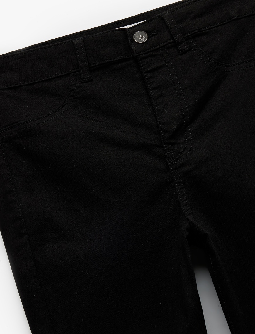   Yüksek Bel Dar Paça Skinny Fit Toparlayıcı Kot Pantolon - Skinny Push Up Fit Jean