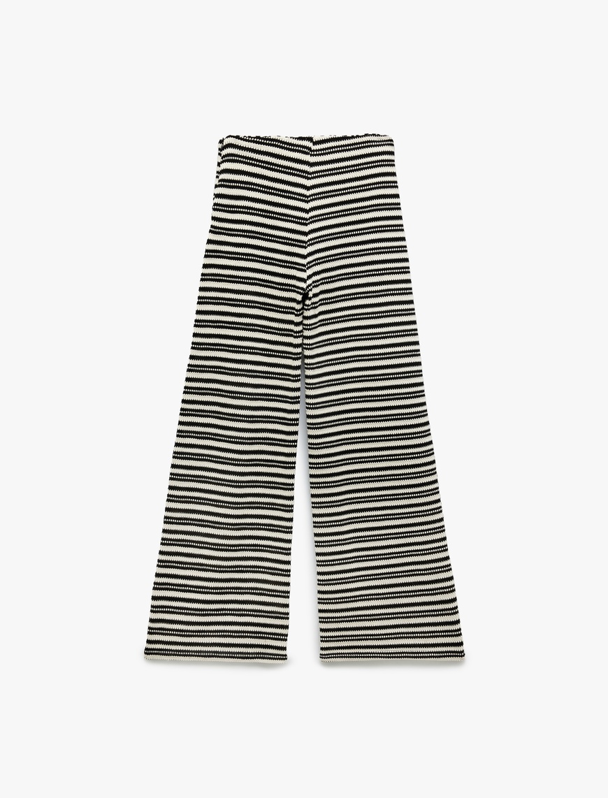  Regular Fit Standart Bel Uzun Kroşe Pantolon