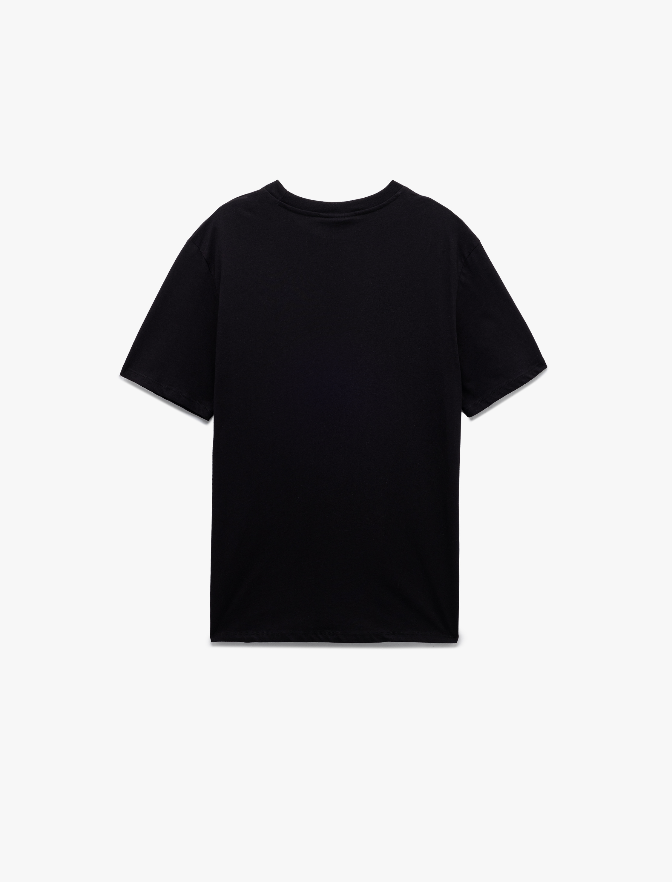   Kısa Kollu Bisiklet Yaka Regular Fit Pamuklu Baskılı Lisanslı Tom ve Jerry Tişört