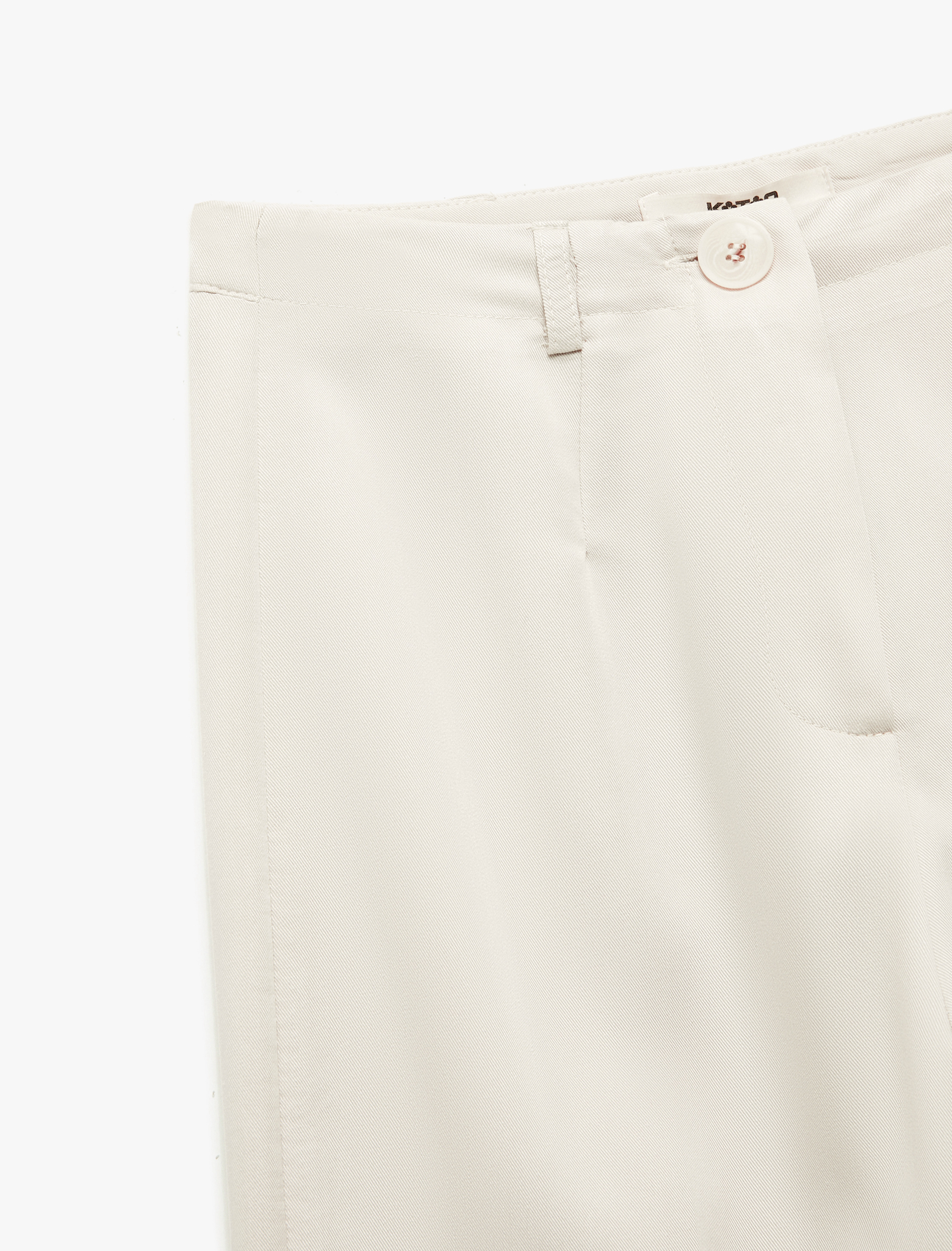   Modal Kumaş Karışımlı Geniş Paça Palazzo Pantolon