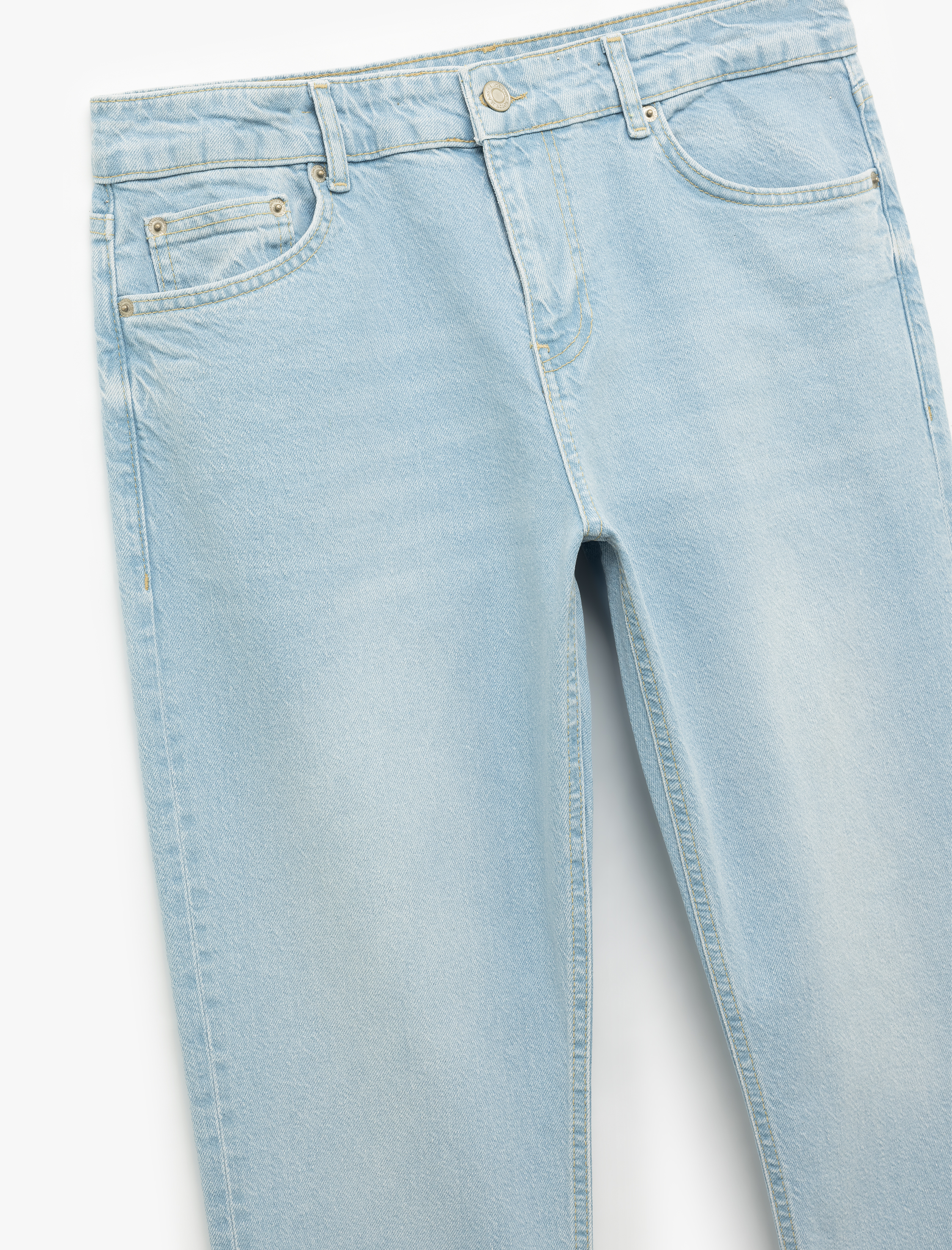   Normal Bel Pamuklu Slim Fit Jean Pantolon - Brad Jean