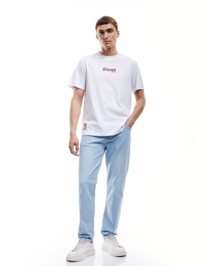  Normal Bel Pamuklu Slim Fit Jean Pantolon - Brad Jean