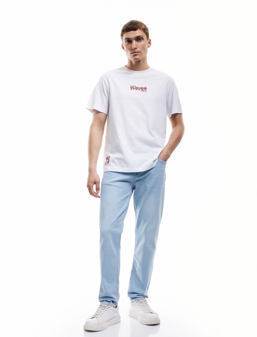   Normal Bel Pamuklu Slim Fit Jean Pantolon - Brad Jean
