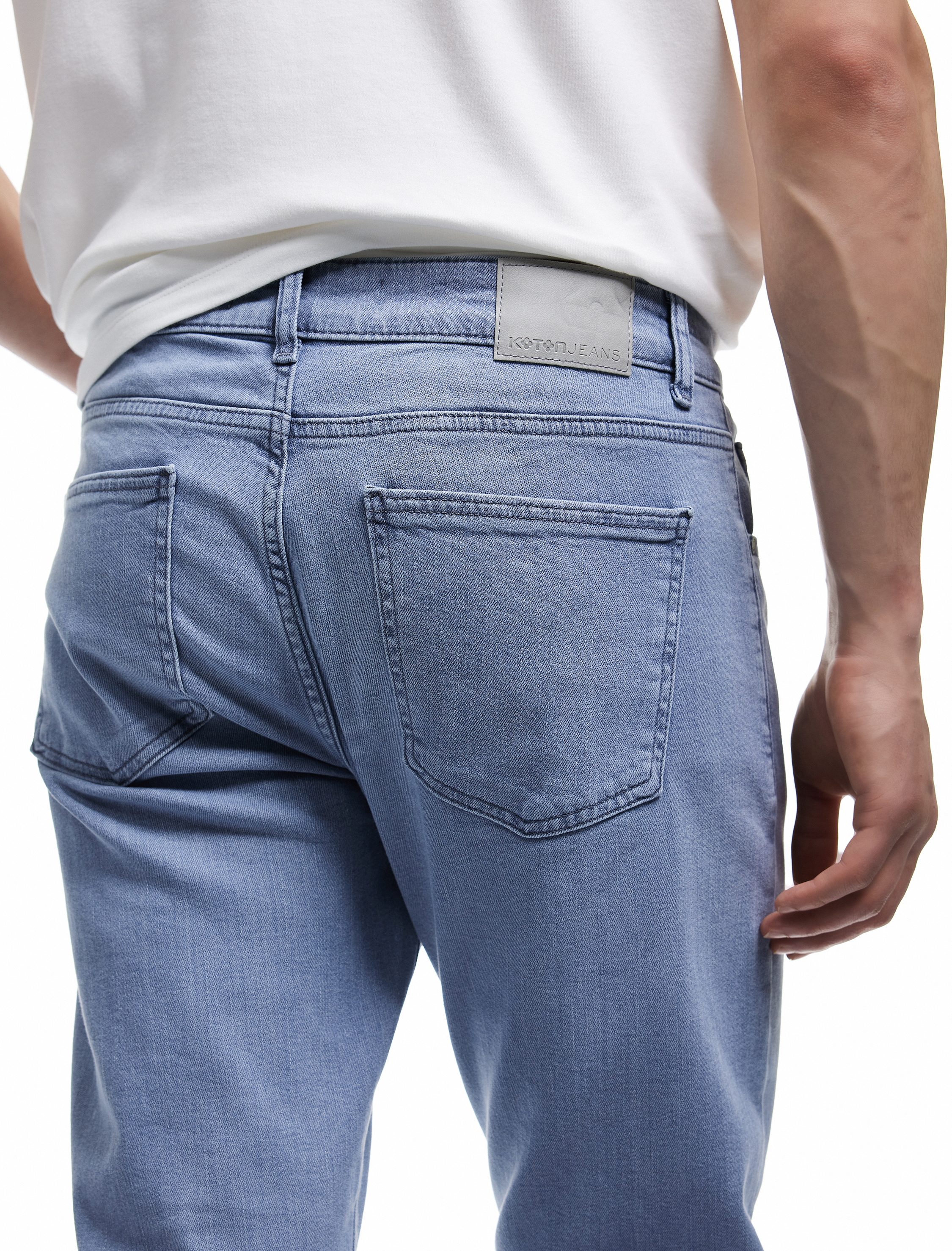   Pamuklu Normal Bel Slim Fit Jean Pantolon - Brad Jean