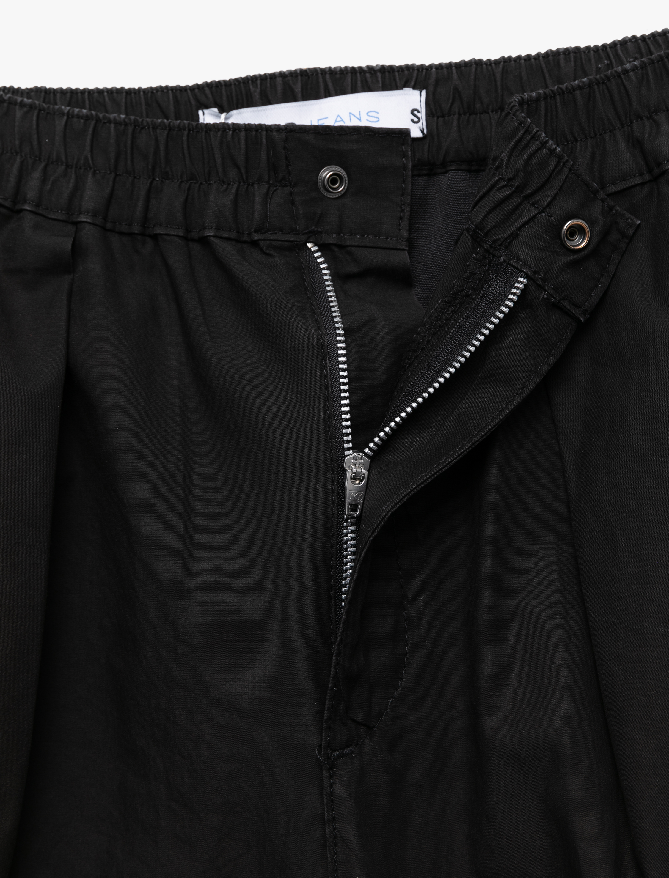   Pamuklu Beli Lastikli Cep Detaylı Balon Pantolon - Balloon Fit Jean