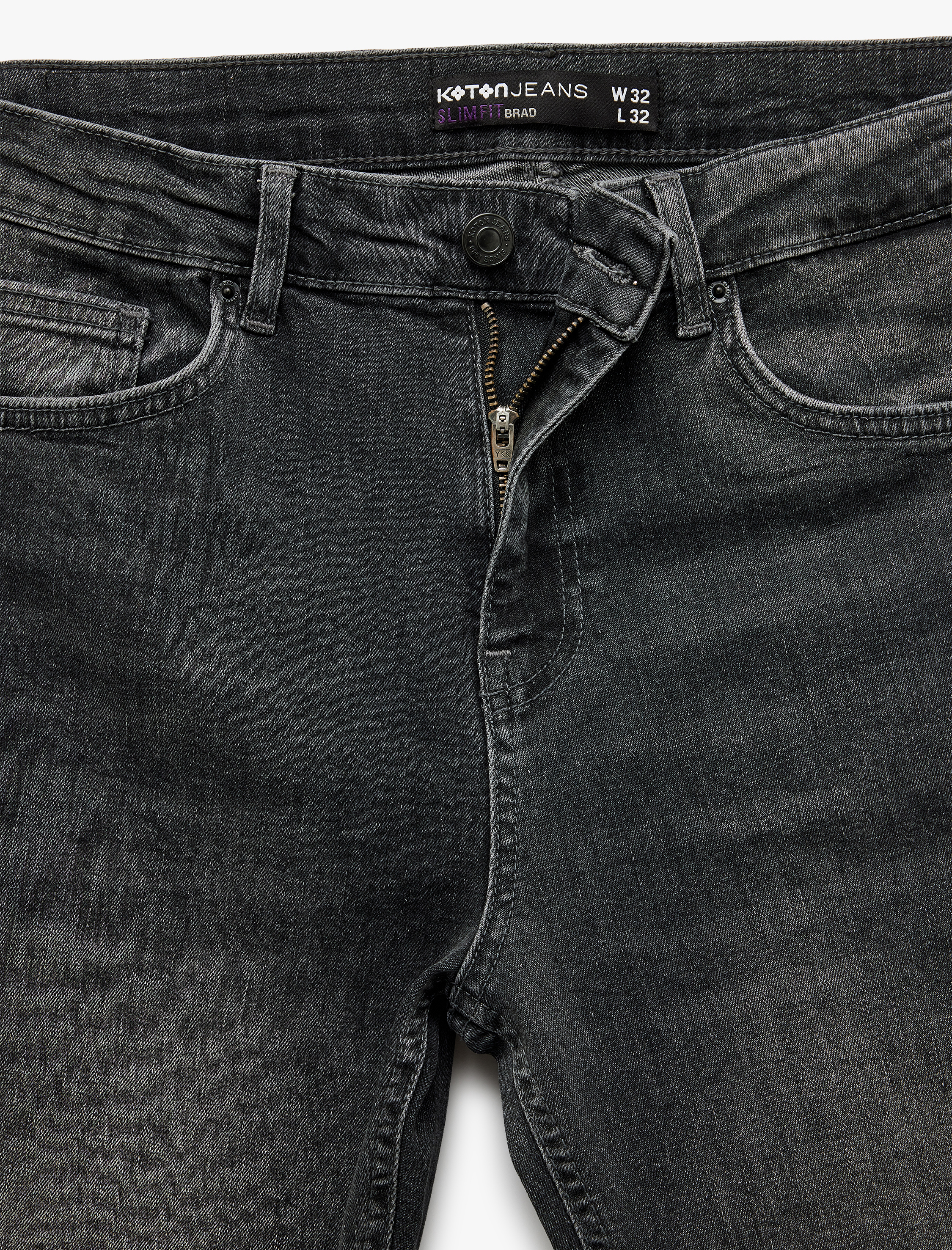   Pamuklu Normal Paça Slim Fit Jean Pantolon - Brad Jean