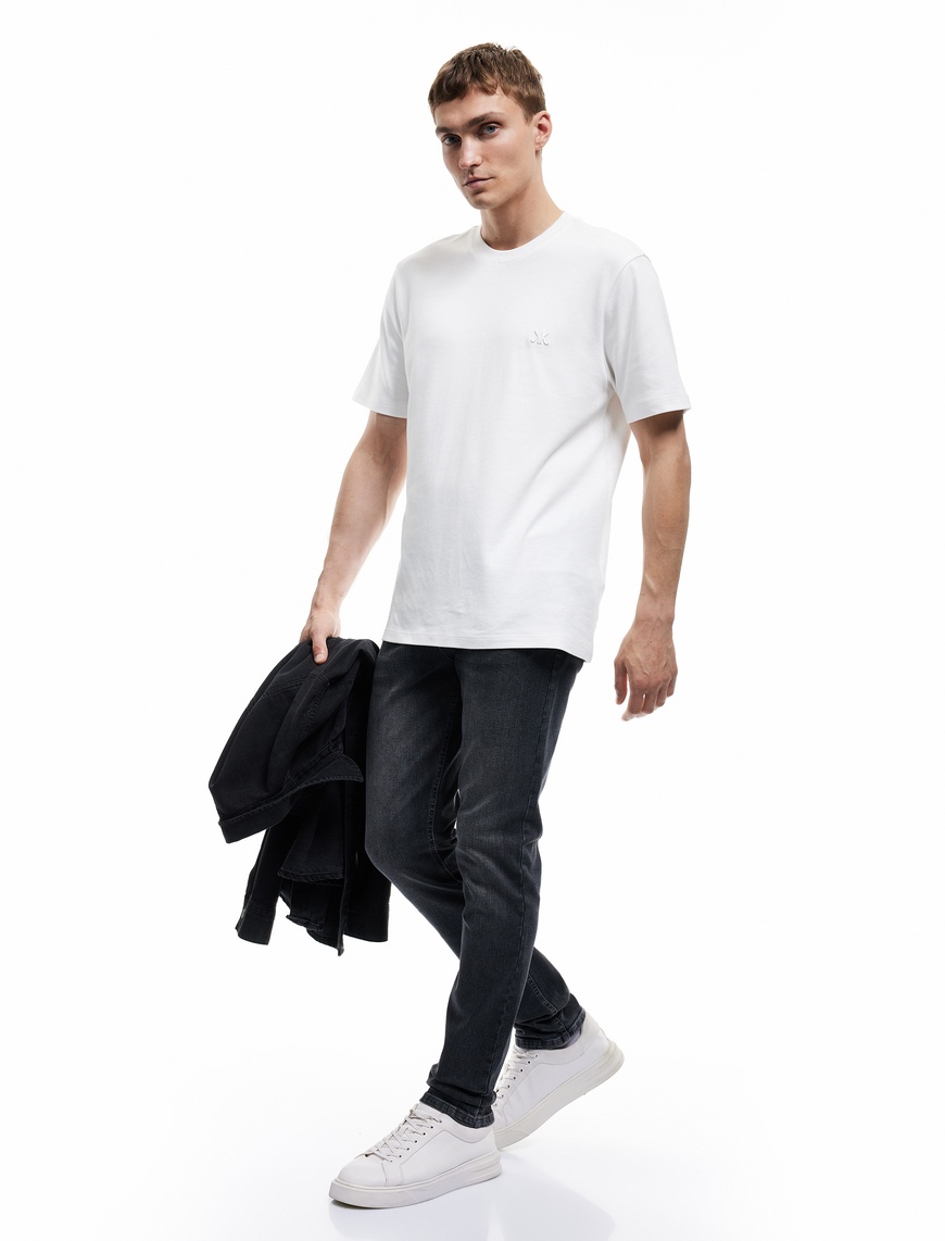   Pamuklu Normal Paça Slim Fit Jean Pantolon - Brad Jean