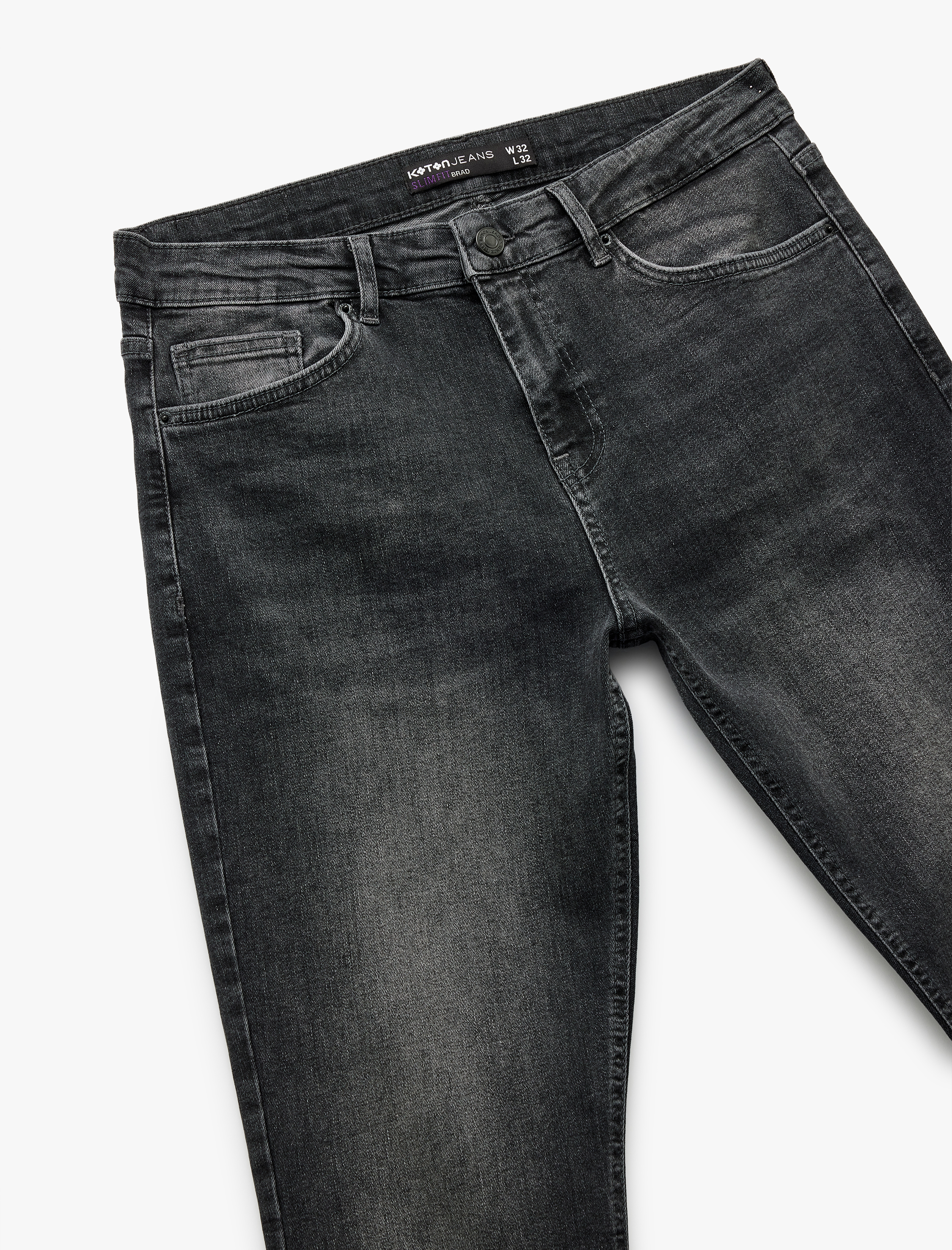   Pamuklu Normal Paça Slim Fit Jean Pantolon - Brad Jean