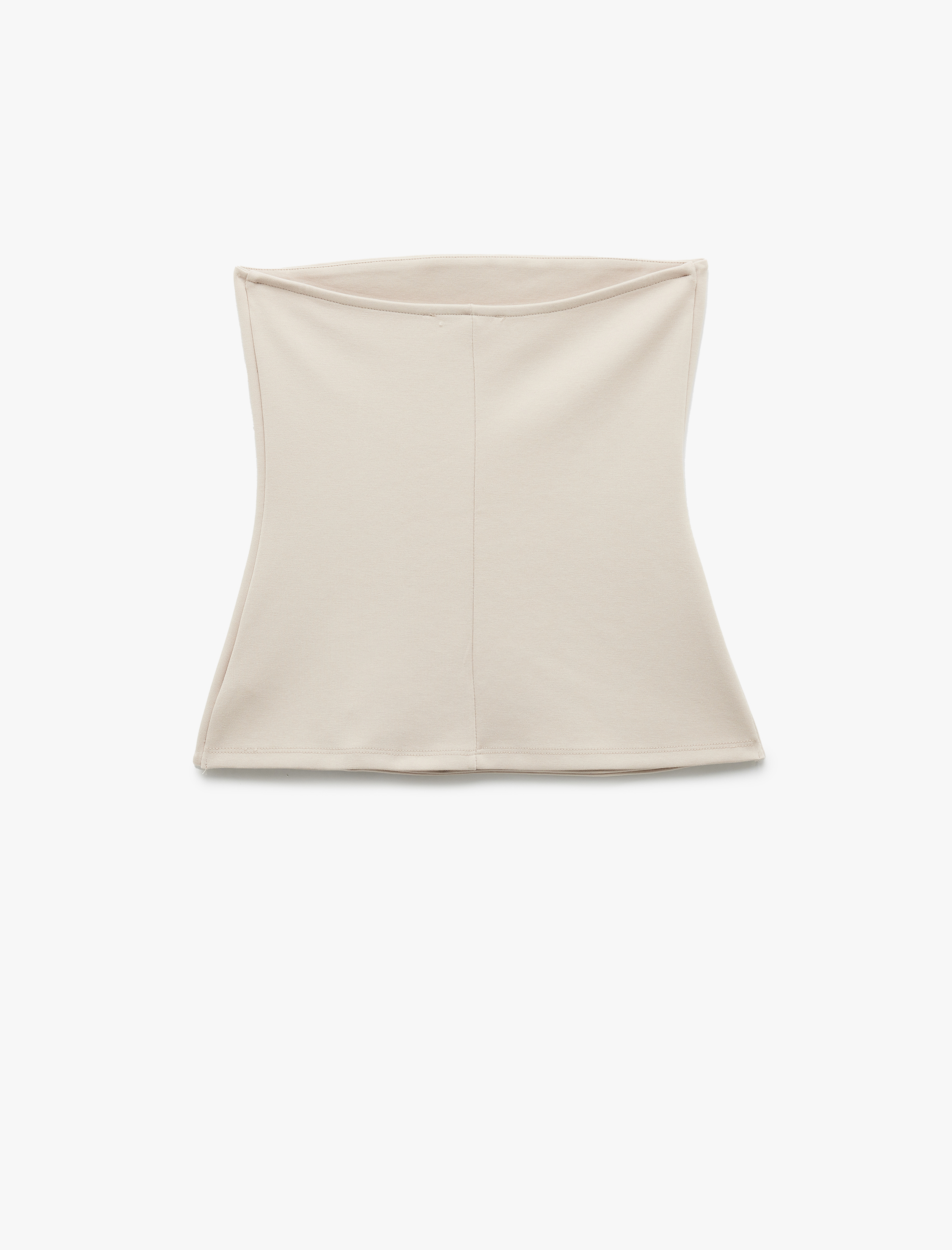   Pamuklu Slim Fit Straplez Body