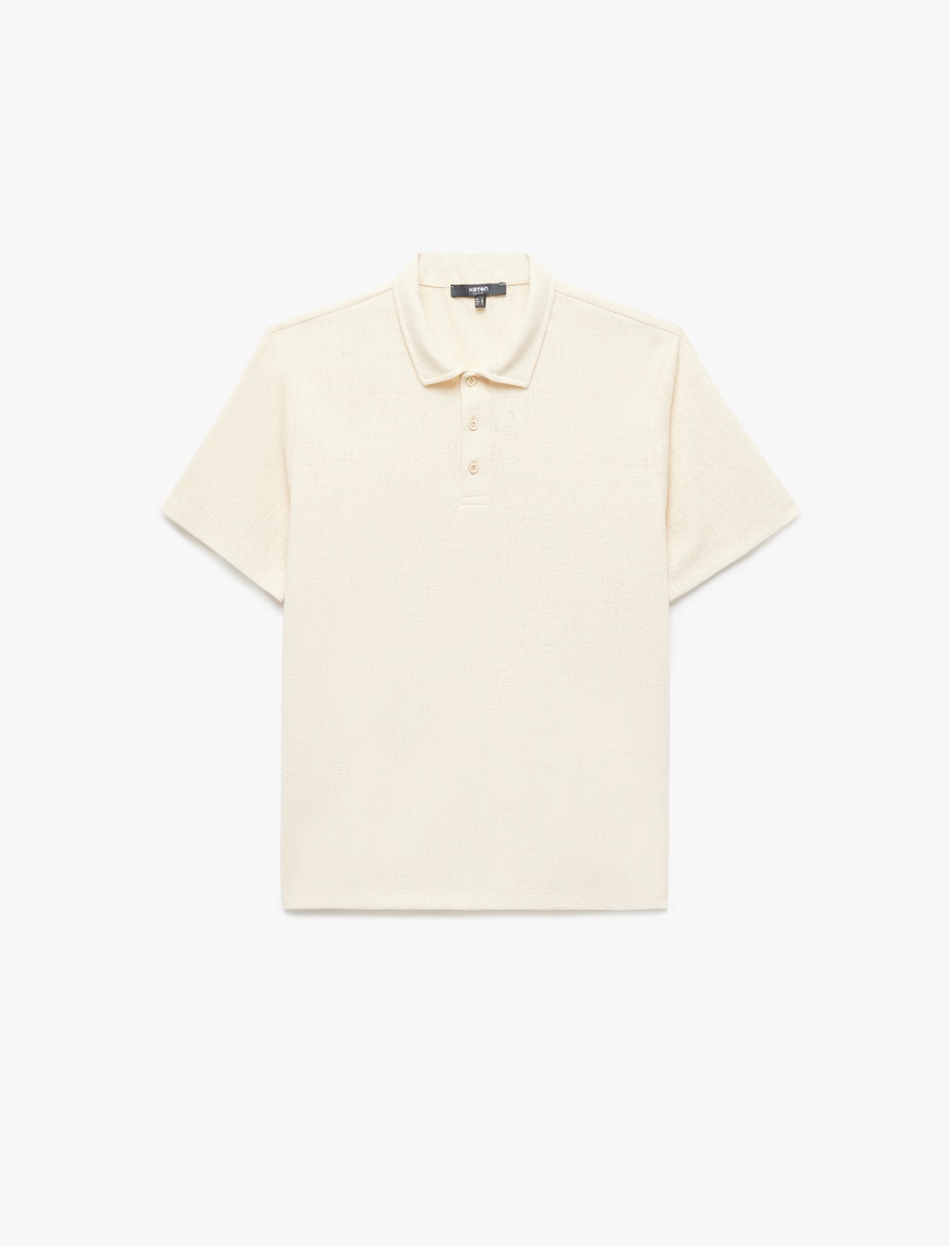   Pamuklu Regular Fit Kısa Kollu Polo Yaka Tişört