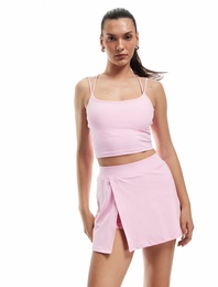 Çaprak Askılı Spor Crop Atlet