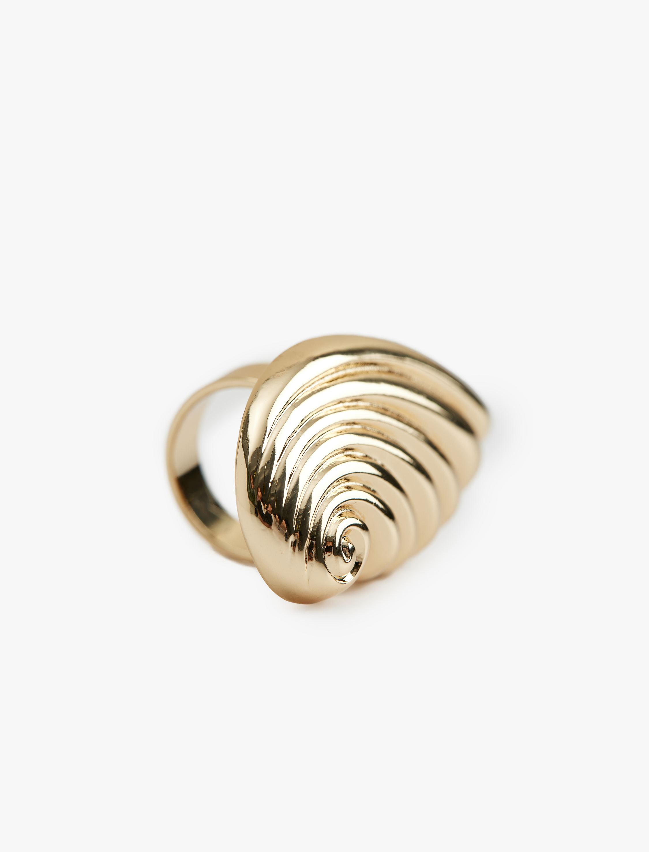  Kadın Çelik Karışımlı Deniz Kabuğu Yüzük