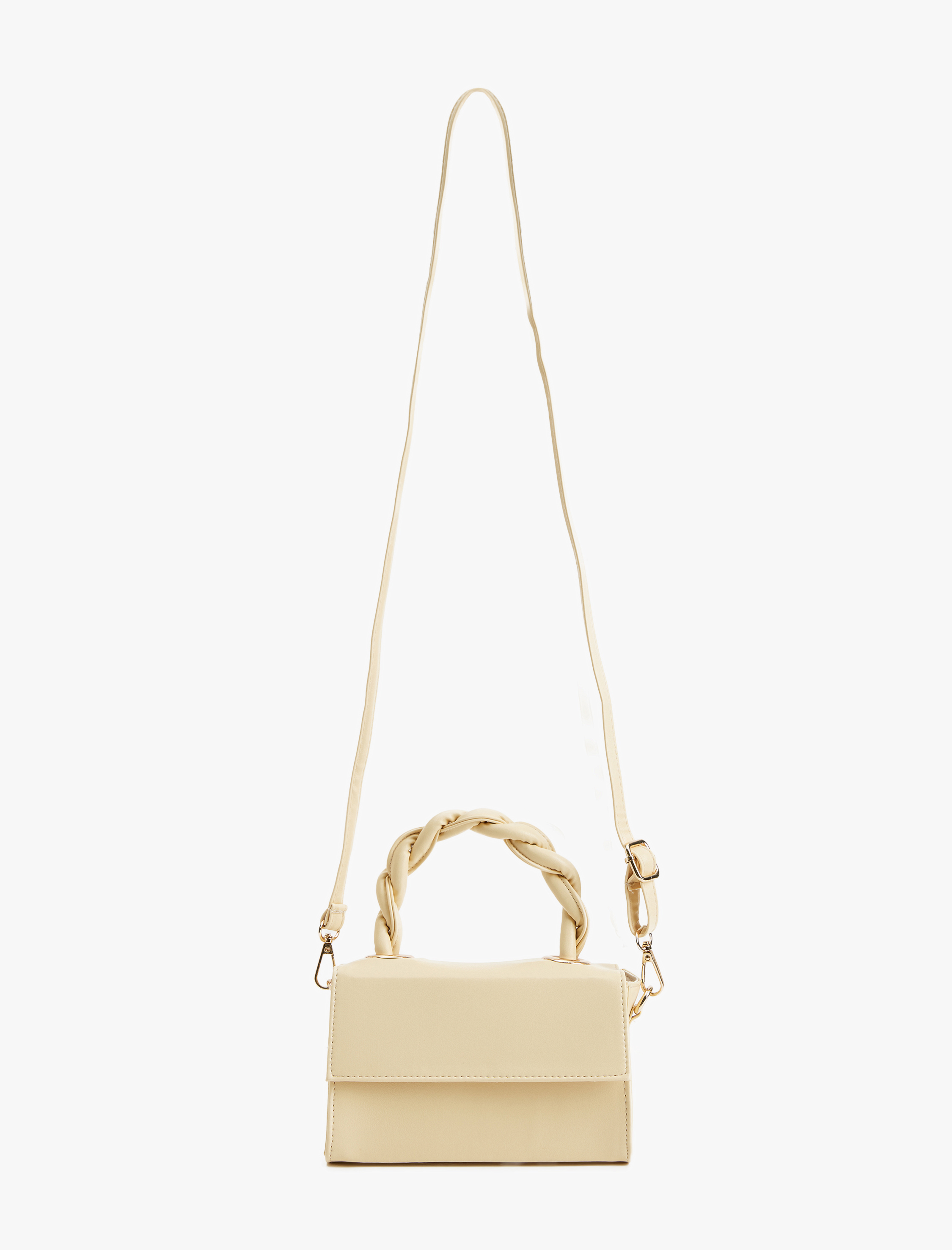  Kadın Örgü Saplı El Çantası