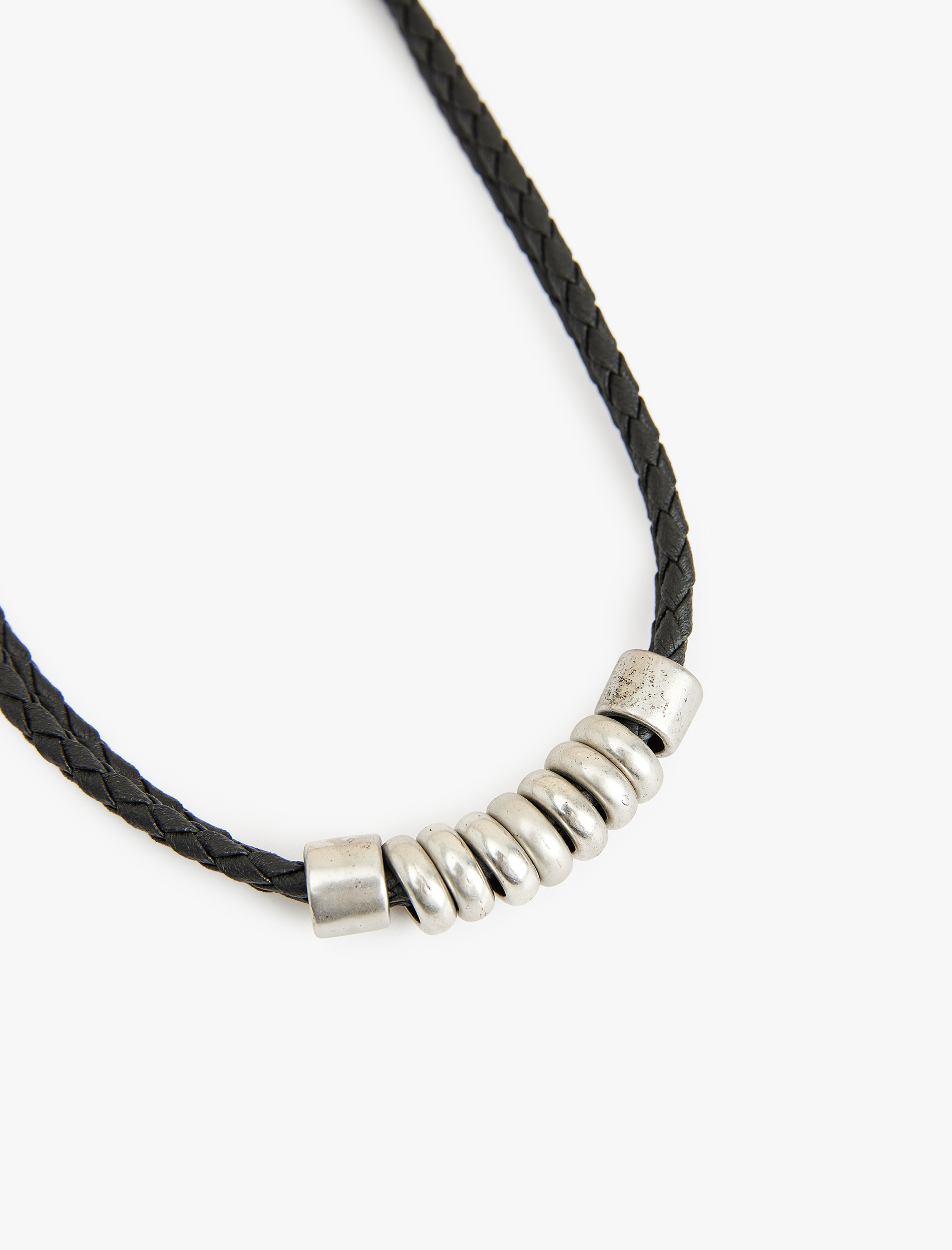  Erkek Örgü Boncuklu Kolye