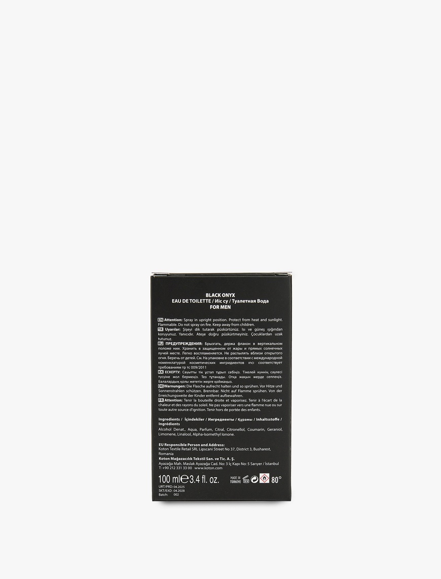  Erkek Parfüm Black Onyx 100 ML