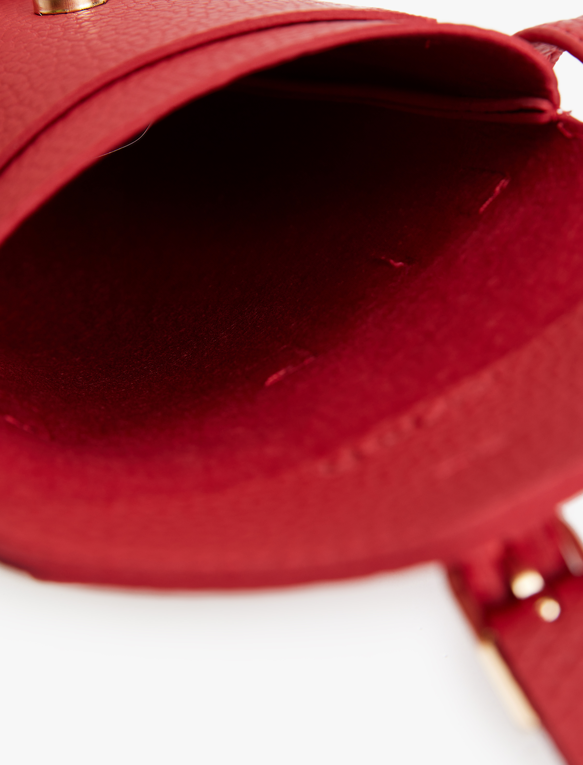  Kadın Suni Deri Askılı Metal Aksesuarlı Çapraz Çanta