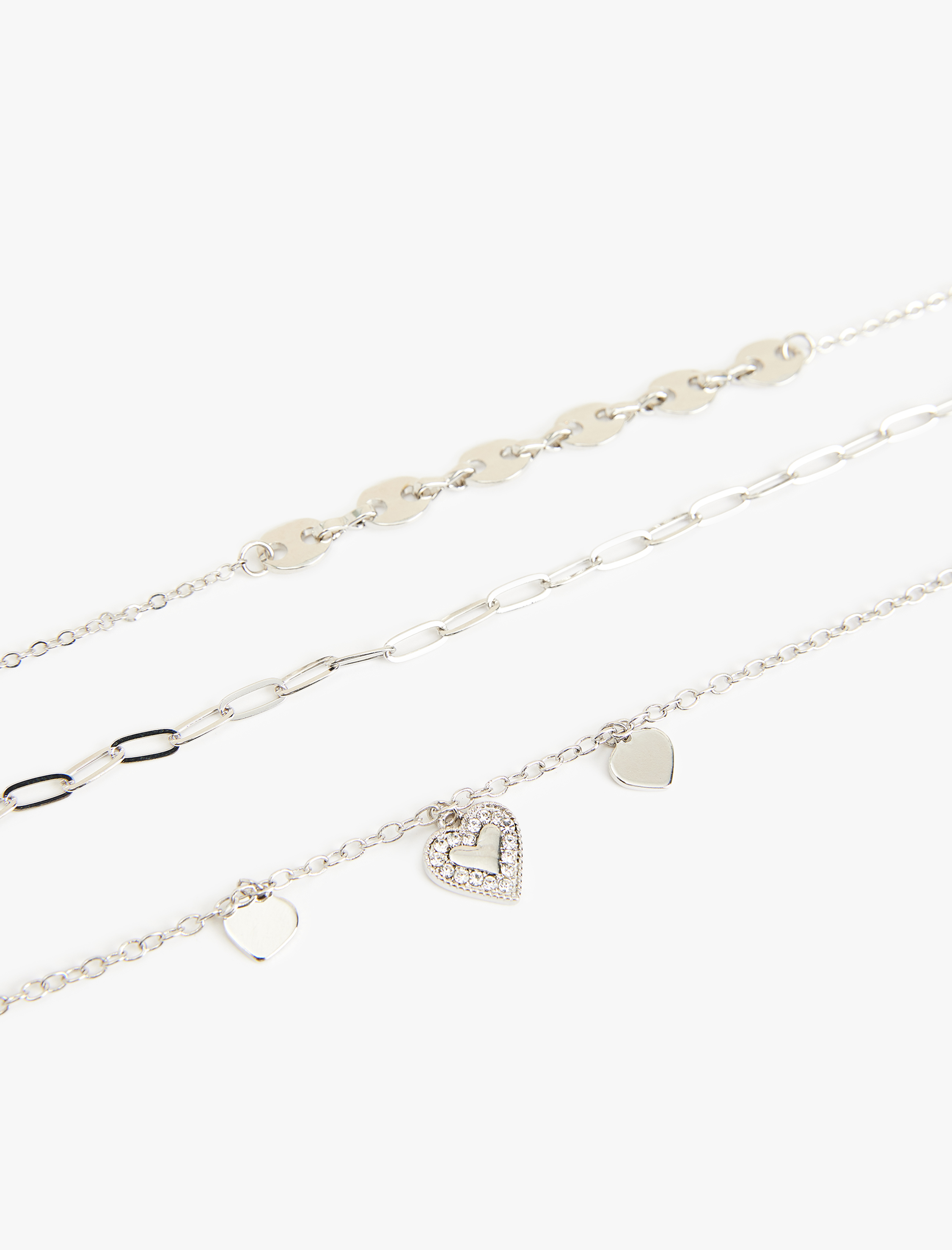  Kadın 3'lü Zincir Bileklik Seti