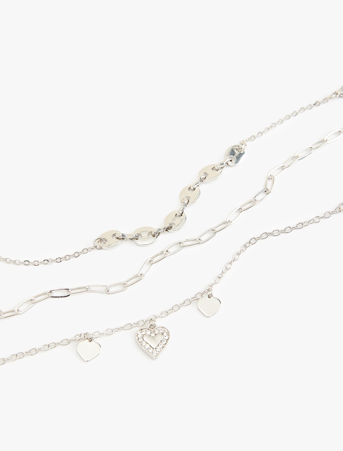 Kadın 3'lü Zincir Bileklik Seti