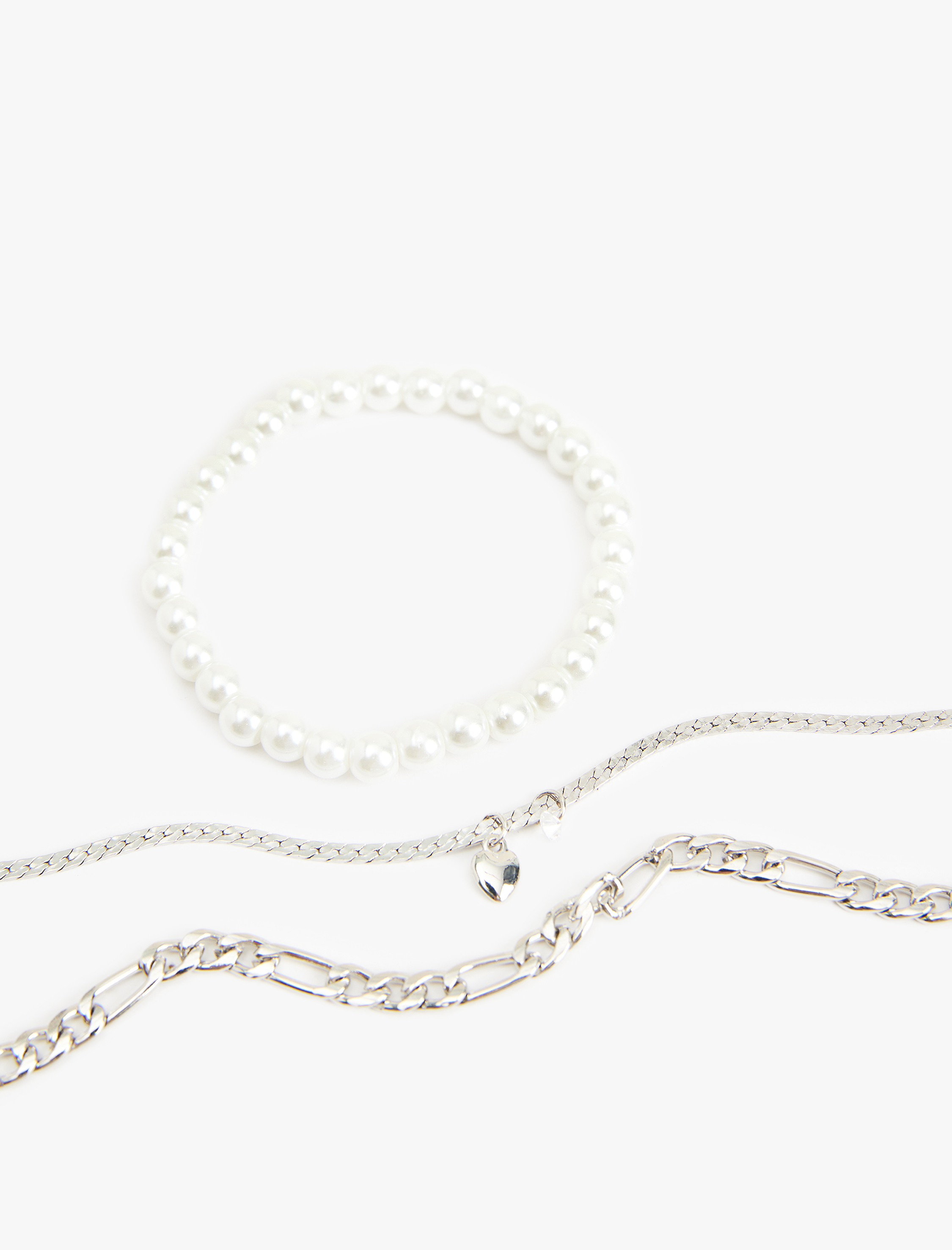  Kadın 3'lü Zincir Bileklik Seti