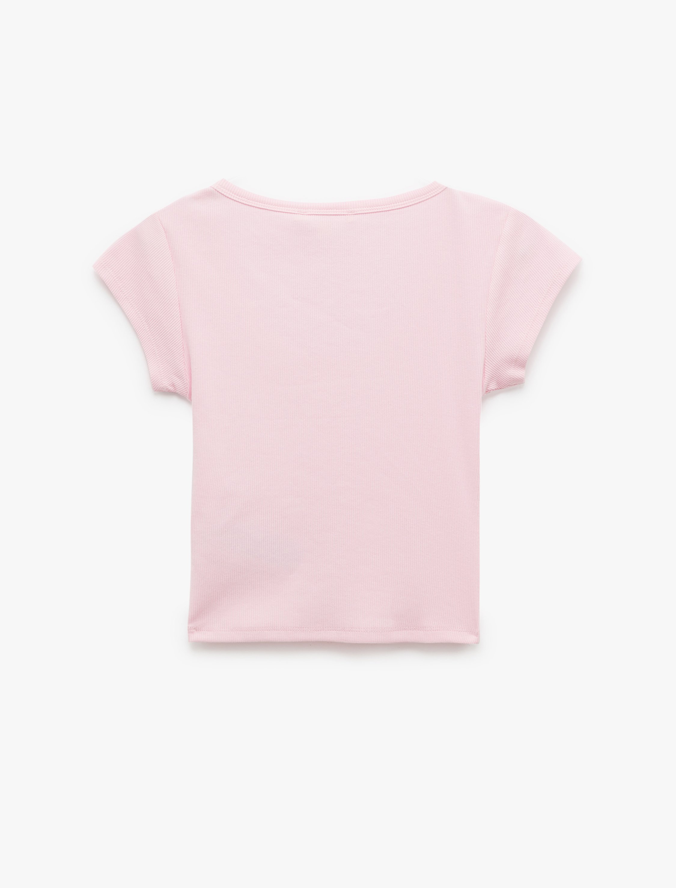   Pamuklu Slim Fit Kısa Kollu Bisiklet Yaka Tişört