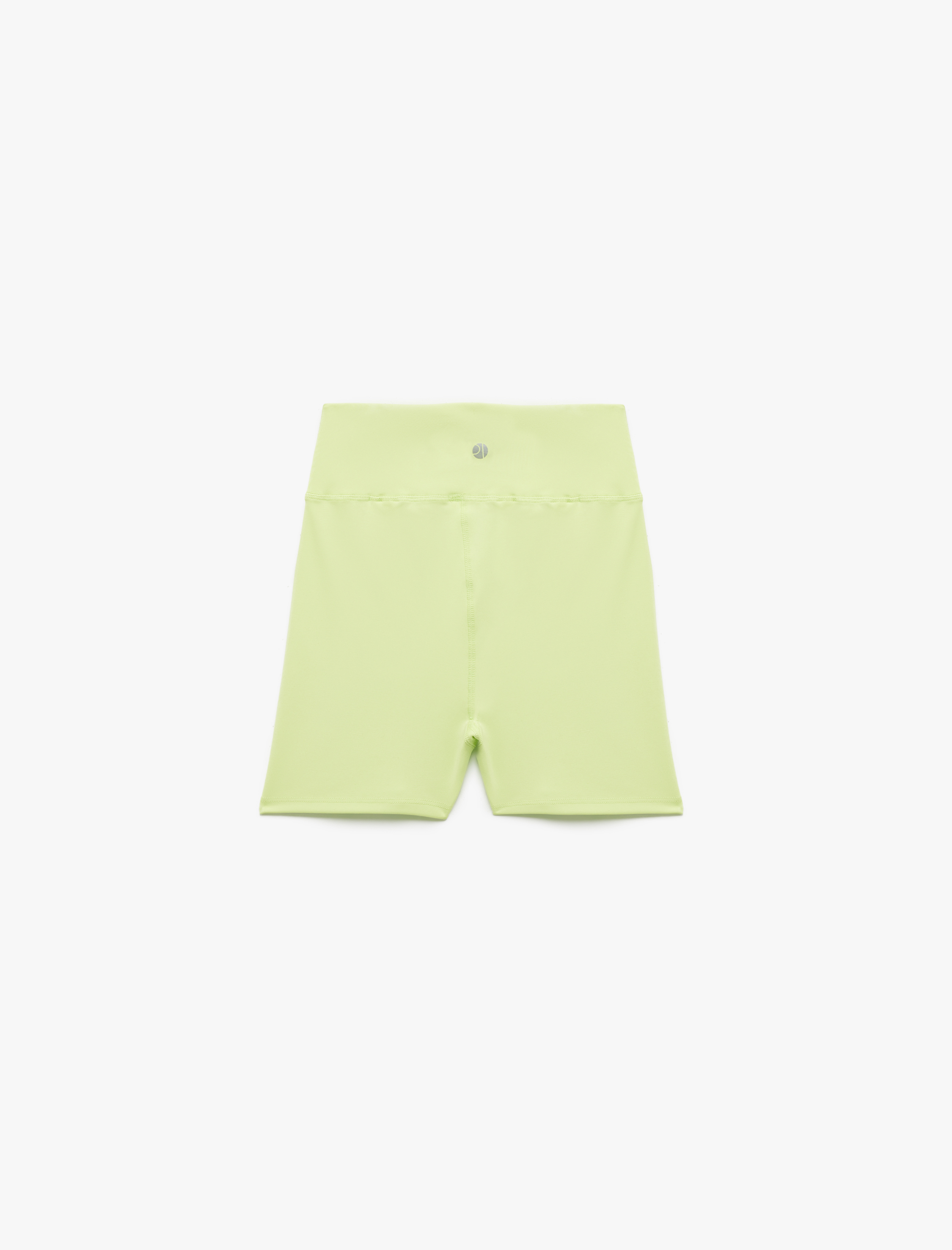   Yüksek Bel Slim Fit Biker Spor Tayt